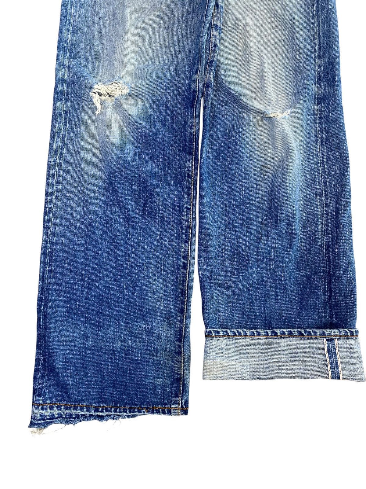 KOJIMA GENES Kojima Genes Faded Wash Ripped Style Selvedge Jeans Size US 32 / EU 48 - 10 Thumbnail