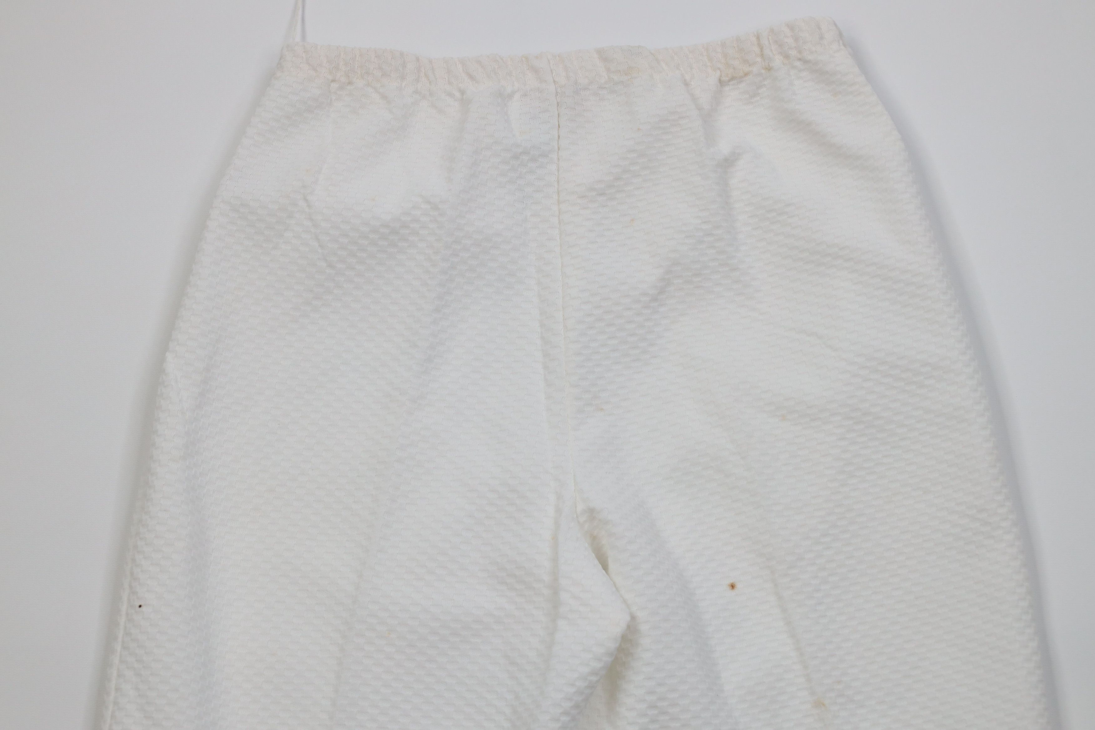 Vintage Deadstock Vintage 70s Wide Leg Bell Bottoms Pants White USA Size 36" / US 14 / IT 50 - 10 Thumbnail
