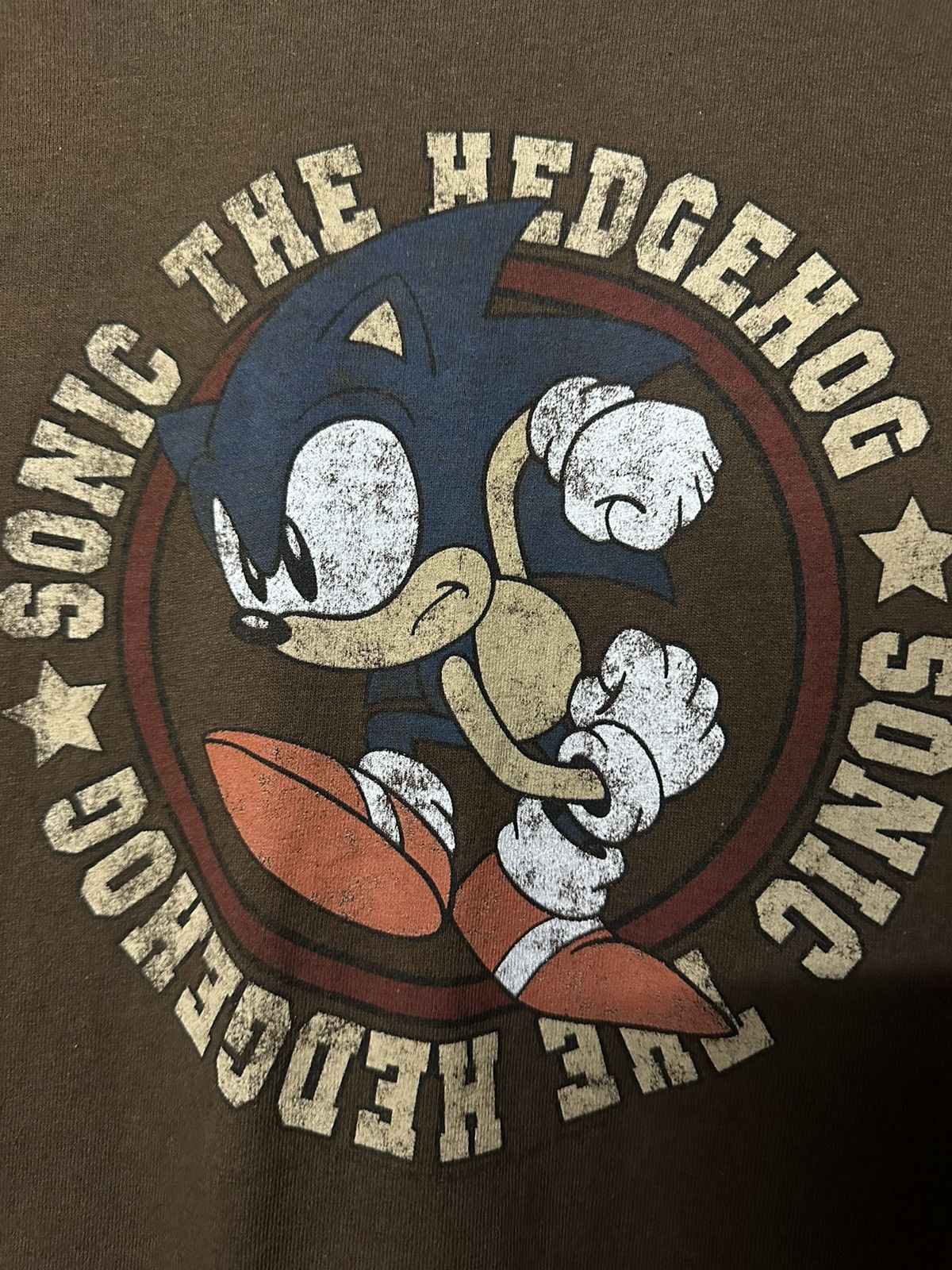 Optic Gaming × Vintage Vintage Sonic The Hedgehog Brown Tee Size US XL / EU 56 / 4 - 6 Thumbnail
