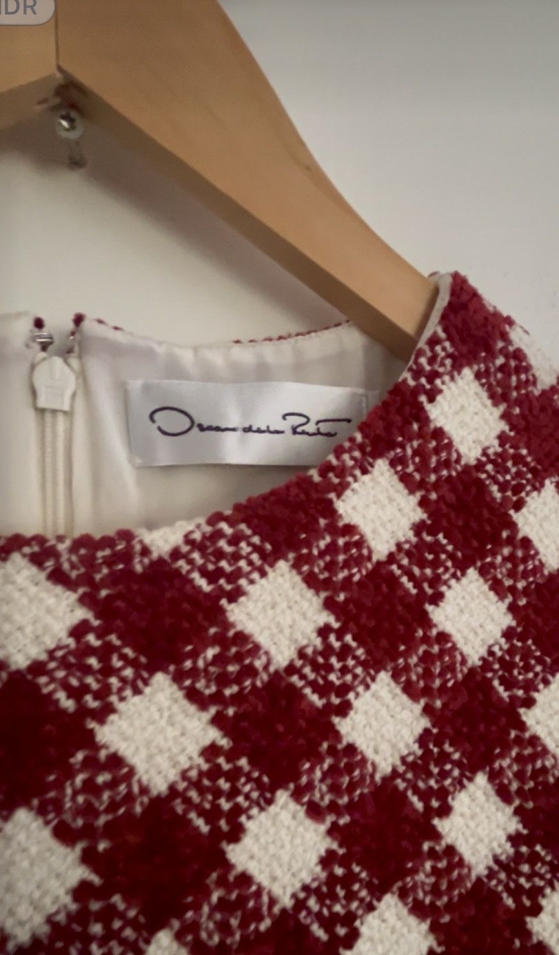 Oscar De La Renta Oscar de la Renta Fall 2024 Chenille Tweed Mini Dress Size M / US 6-8 / IT 42-44 - 3 Thumbnail