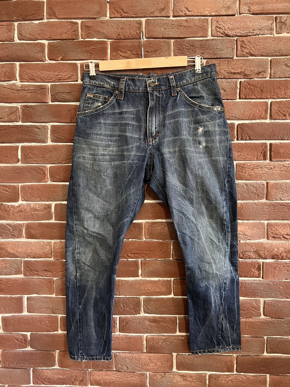 Dsquared2 Rare Vintage Dsquared2 Faith Womens distressed Denim pants Size 28" / US 6 / IT 42 - 2 Thumbnail