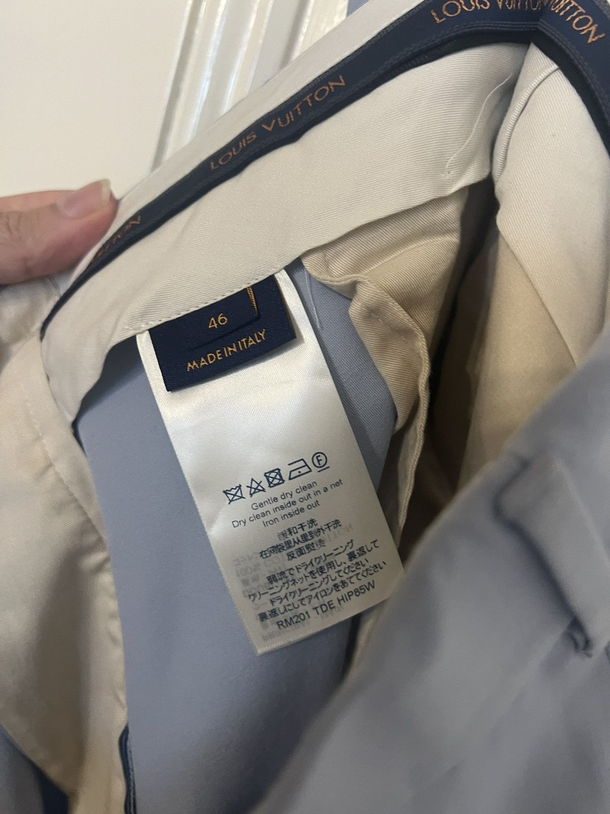 Louis Vuitton Louis Vuitton Cigaret Trousers Size 50R - 5 Thumbnail