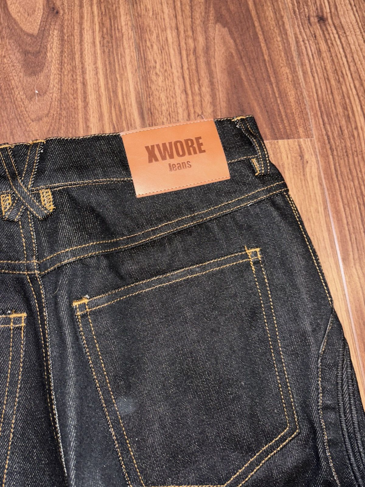 Other Xwore Raw Denim Jeans Waved Denim Size US 30 / EU 46 - 7 Thumbnail