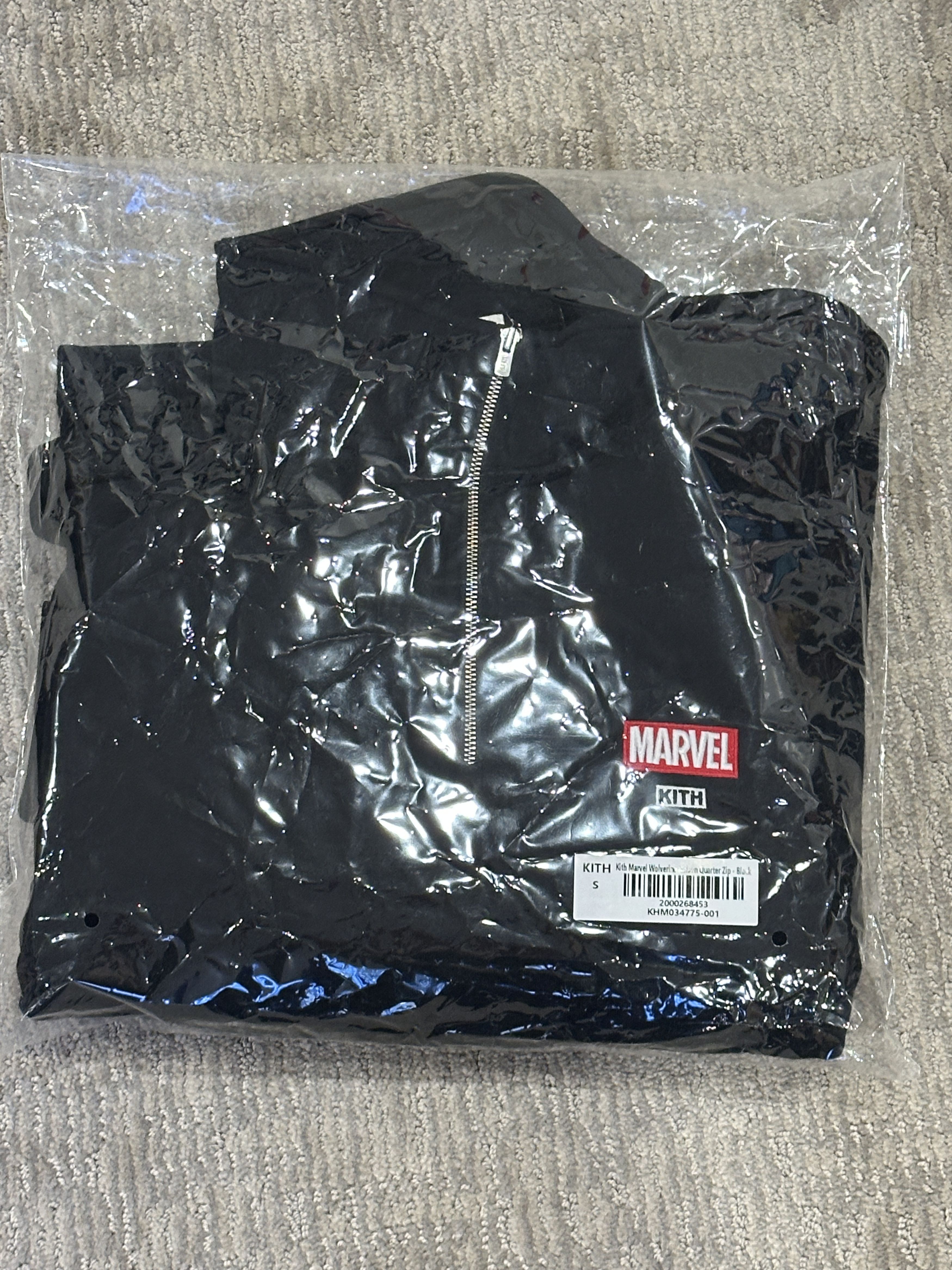 Kith × Marvel Comics Kith x Marvel Wolverine Nelson Quarter Zip Size S DS Size US S / EU 44-46 / 1 - 3 Thumbnail
