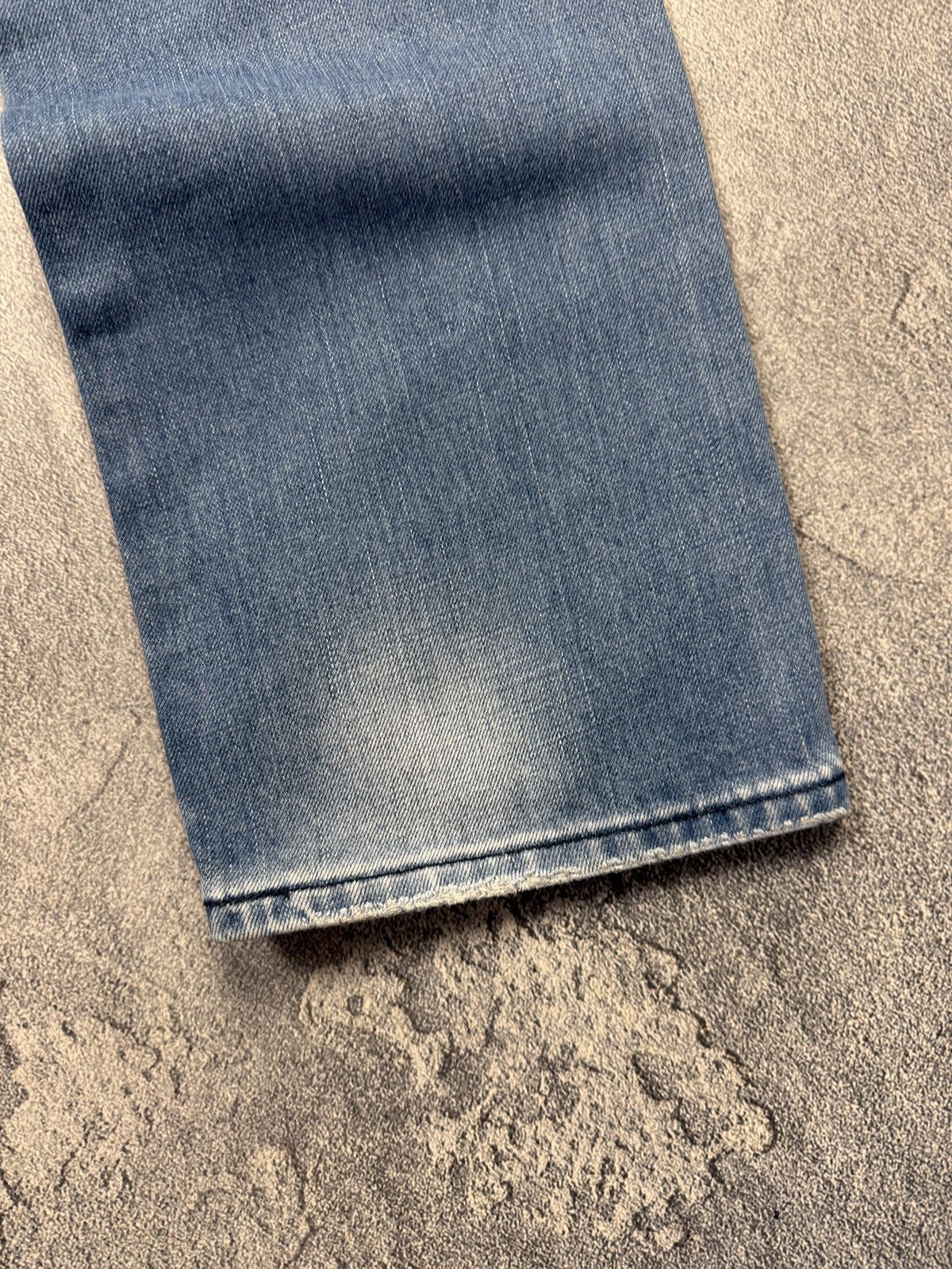 Diesel Vintage Diesel Jeans Distressed Faded Flared Wide Baggy Y2K Size US 33 - 16 Thumbnail