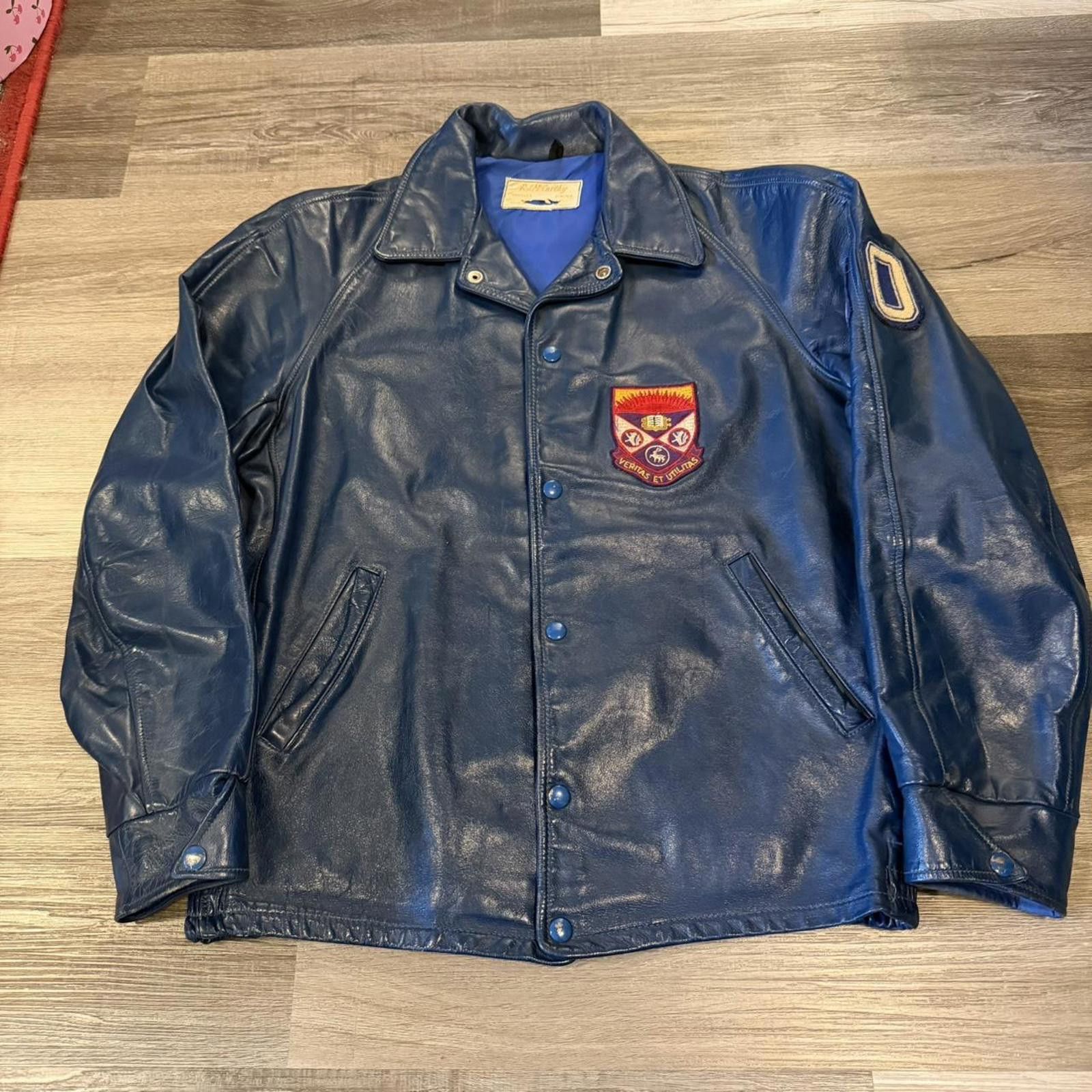 Other Vintage western university leather jacket 1980 M Size US M / EU 48-50 / 2 - 3 Thumbnail