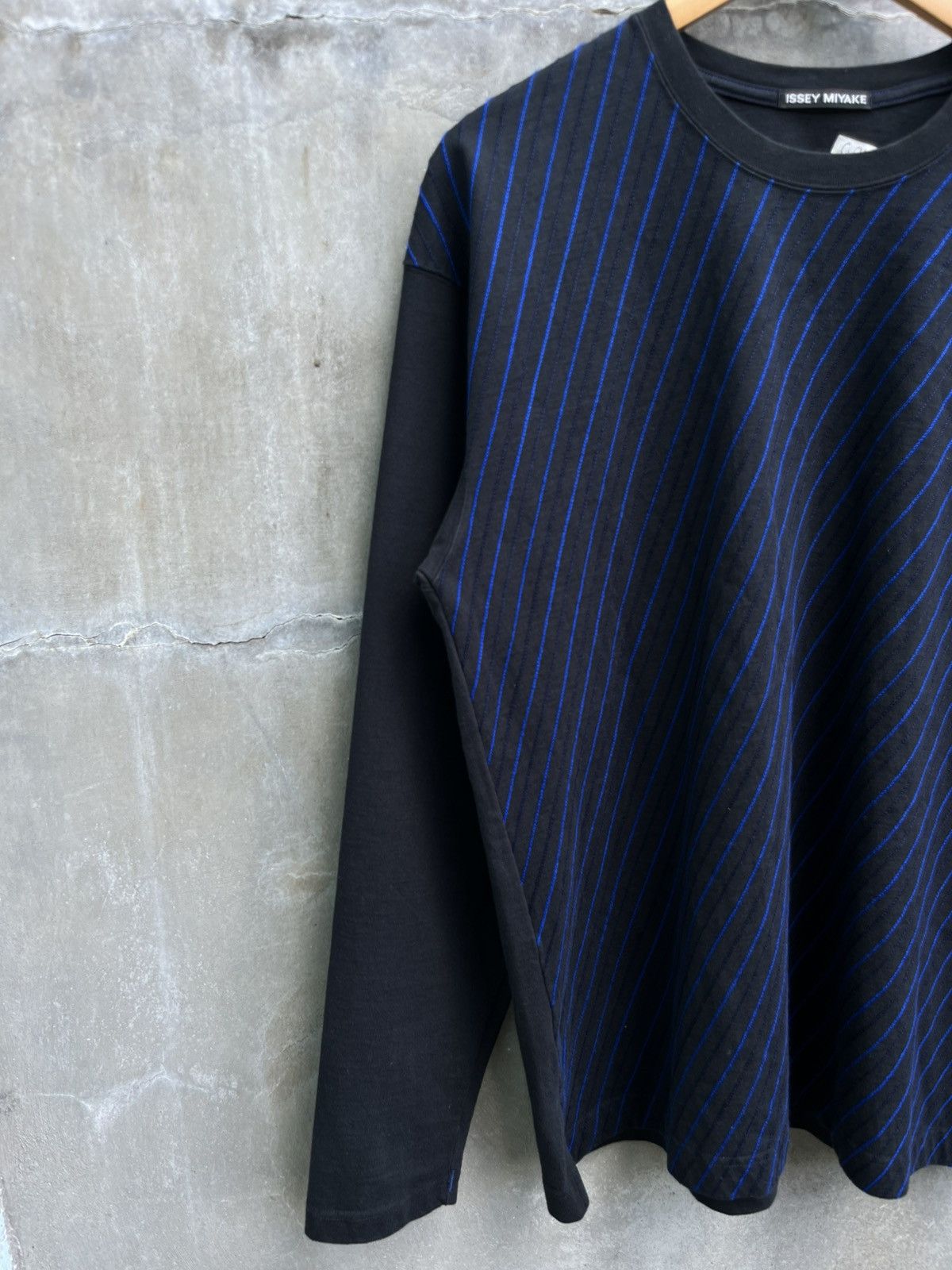 Issey Miyake Slanted Line Sweater Size US L / EU 52-54 / 3 - 2 Thumbnail