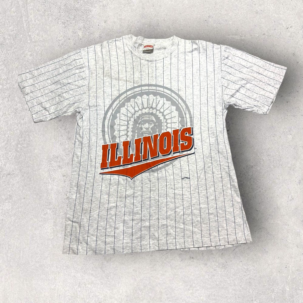 NCAA × Nutmeg × Vintage Vintage Illinois Fighting Illini tee Size US L / EU 52-54 / 3 - 1 Thumbnail