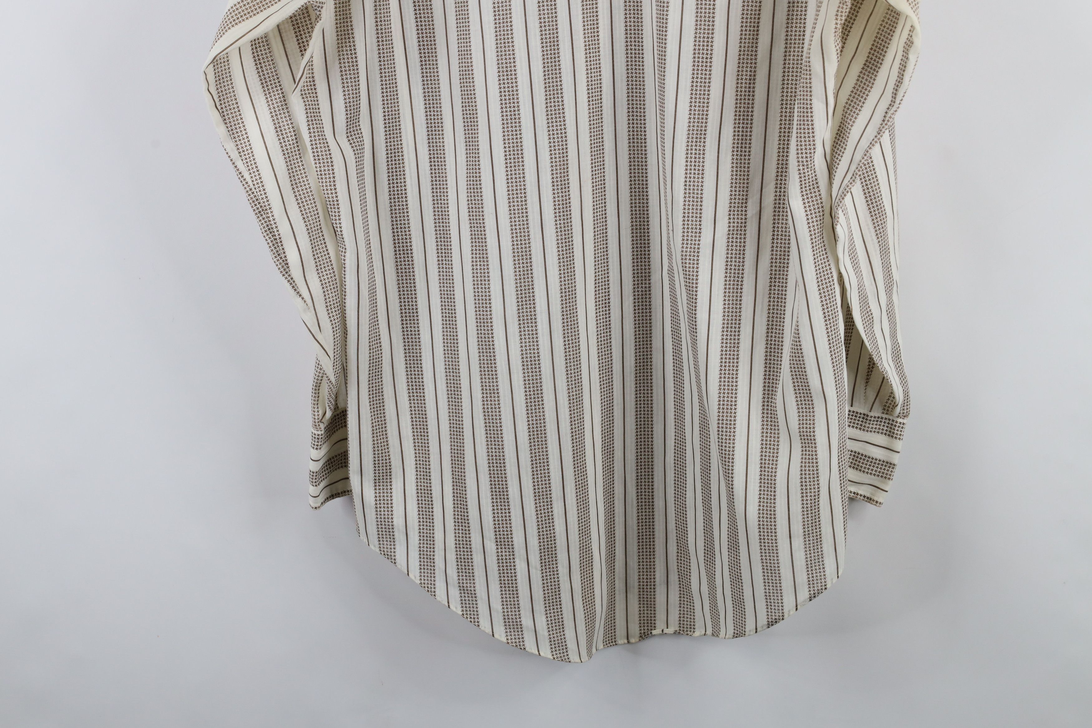 Vintage Vintage 60s 70s Rockabilly Striped Collared Button Shirt USA Size US L / EU 52-54 / 3 - 12 Thumbnail