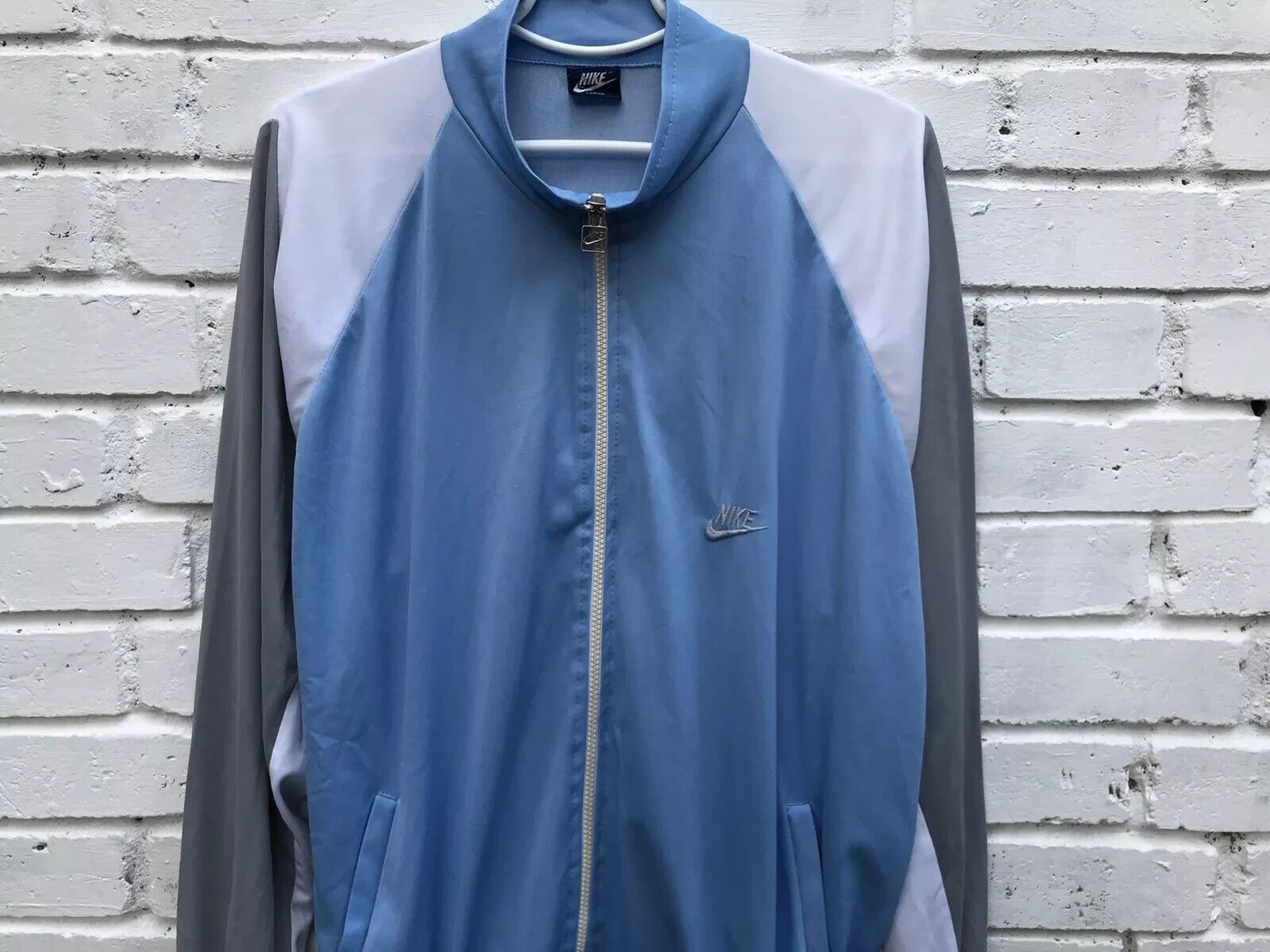 Nike VINTAGE NIKE TRACK JACKET RARE 1980s MADE IN DENMARK TOP Size US L / EU 52-54 / 3 - 7 Thumbnail