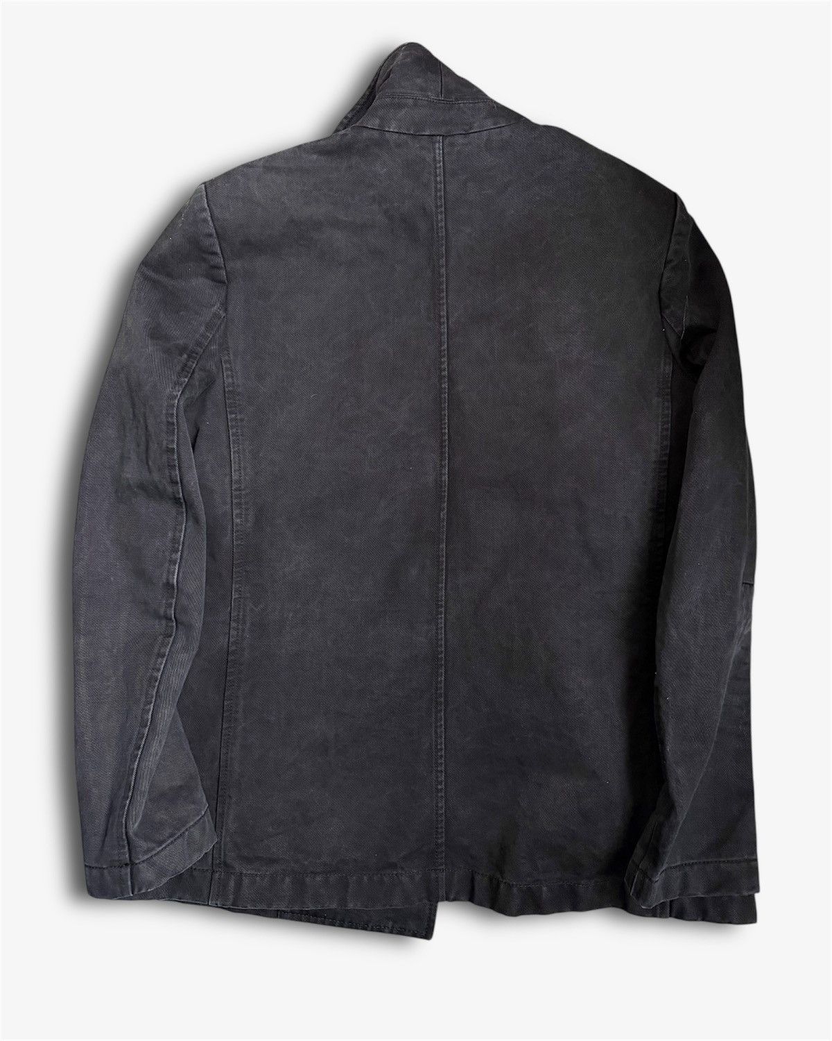 Balmain BALMAIN Decarnin SS 2011 Army Wide Shoulders Distressed Coat Size US S / EU 44-46 / 1 - 6 Thumbnail