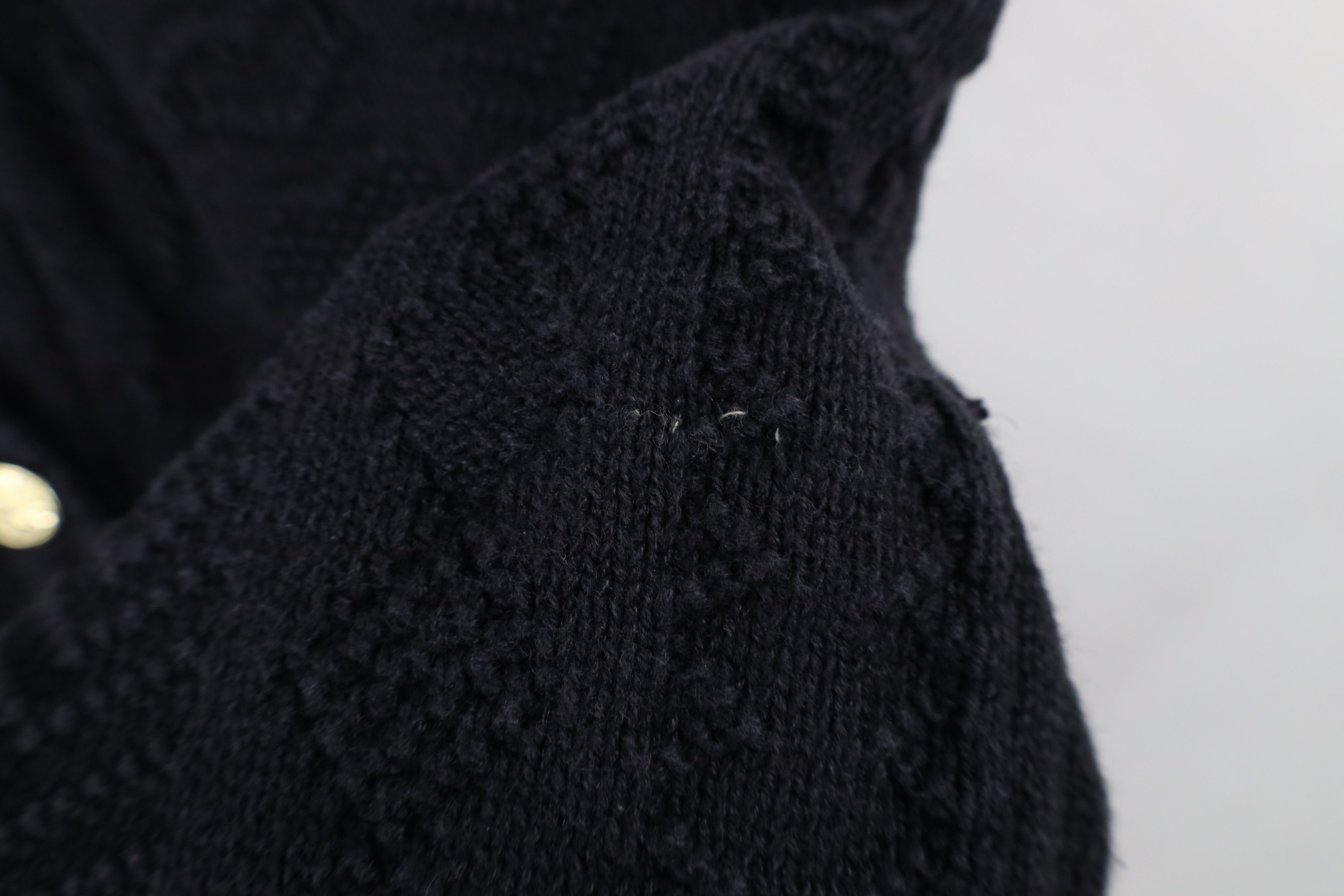 Vintage Vintage 90s Streetwear Flower Knit Cardigan Sweater Vest Size L / US 10 / IT 46 - 4 Thumbnail