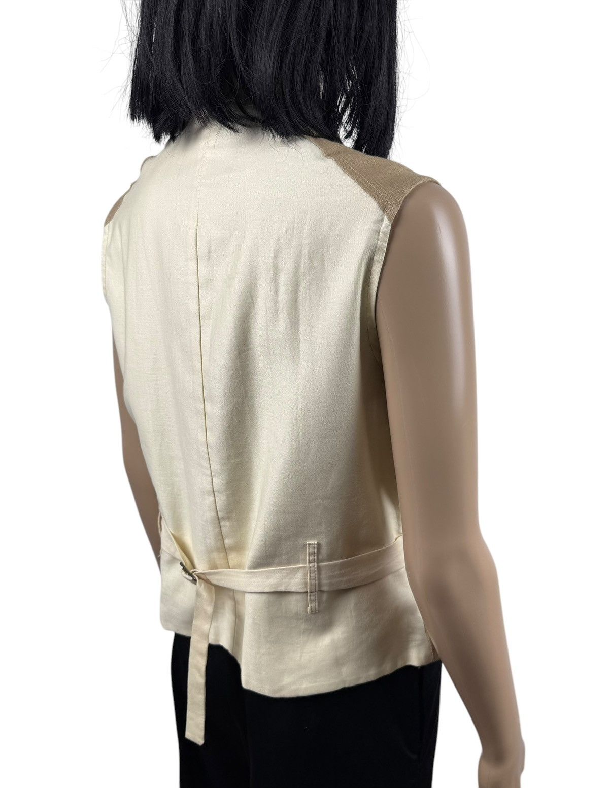 Nigel Cabourn Nigel Cabourn Linen Ladies Waistcoat size M Size M / US 6-8 / IT 42-44 - 7 Thumbnail