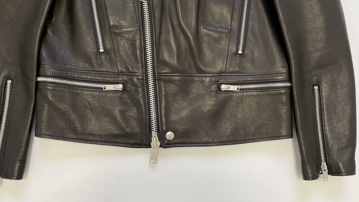 Undercover JAMC ‘Psycho Candy’ Print Leather Biker Jacket Size US S / EU 44-46 / 1 - 10 Thumbnail