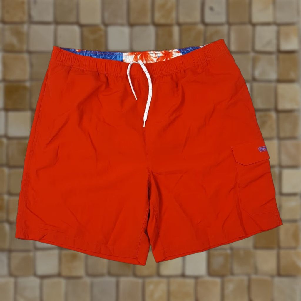 Chaps Ralph Lauren Chaps Men's Size XB 1XB Orange Swimming Swim Trunks Board Shorts Size US 36 / EU 52 - 1 Thumbnail