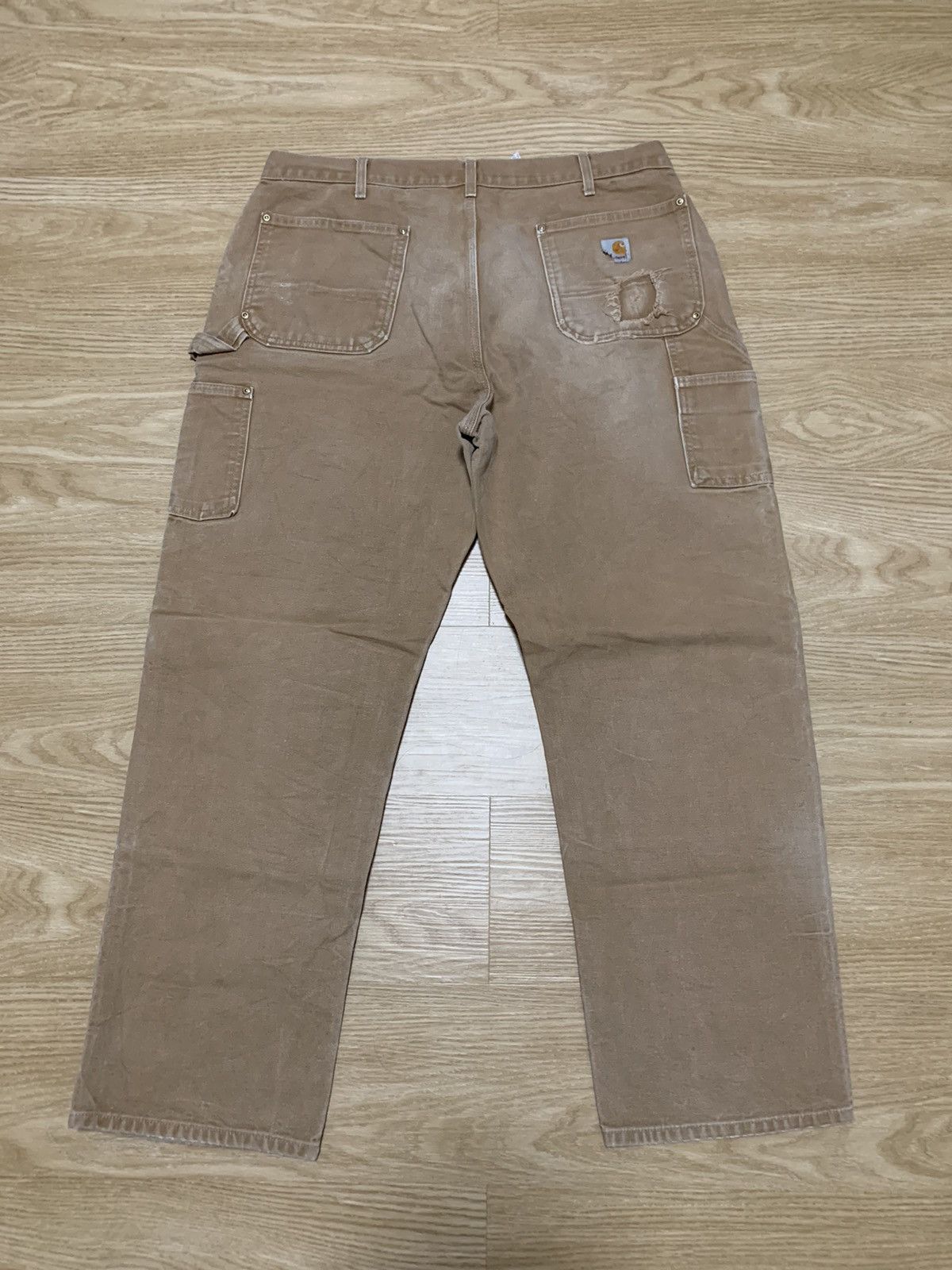 Carhartt Carhartt Double Knee Distressed Size US 36 / EU 52 - 2 Thumbnail