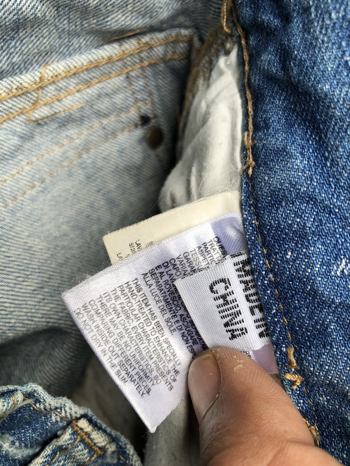 Replay Replay Jeans Destress Denim Straight Cut Size US 32 / EU 48 - 9 Thumbnail