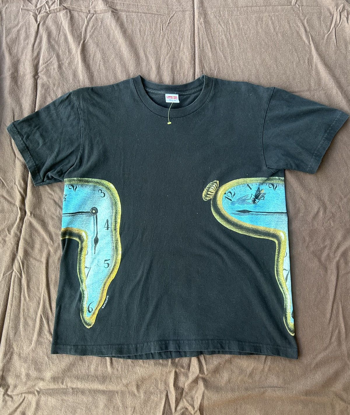 トップス Supreme - The Persistence of Memory Tee Supreme The Persistence Of Memory Tee Black Men's - SS19 - US