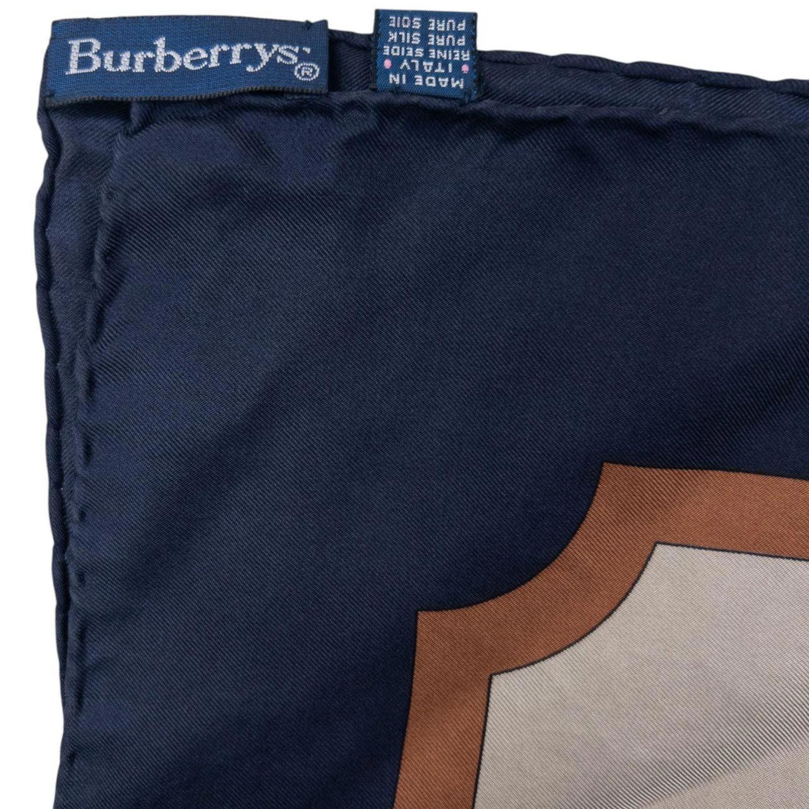 Burberry Vintage 80s Burberry Silk Scarf Size ONE SIZE - 6 Thumbnail