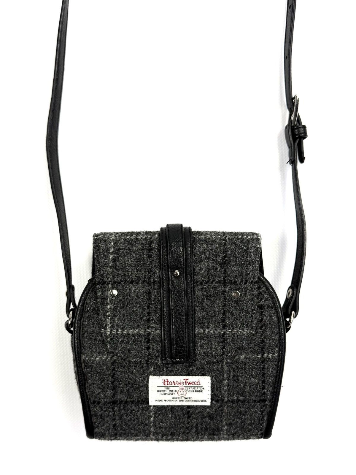 Harris Tweed Harris Tweed x Glen Appin Scotland Plaid Tweed Crossbody Bag Size ONE SIZE - 9 Thumbnail