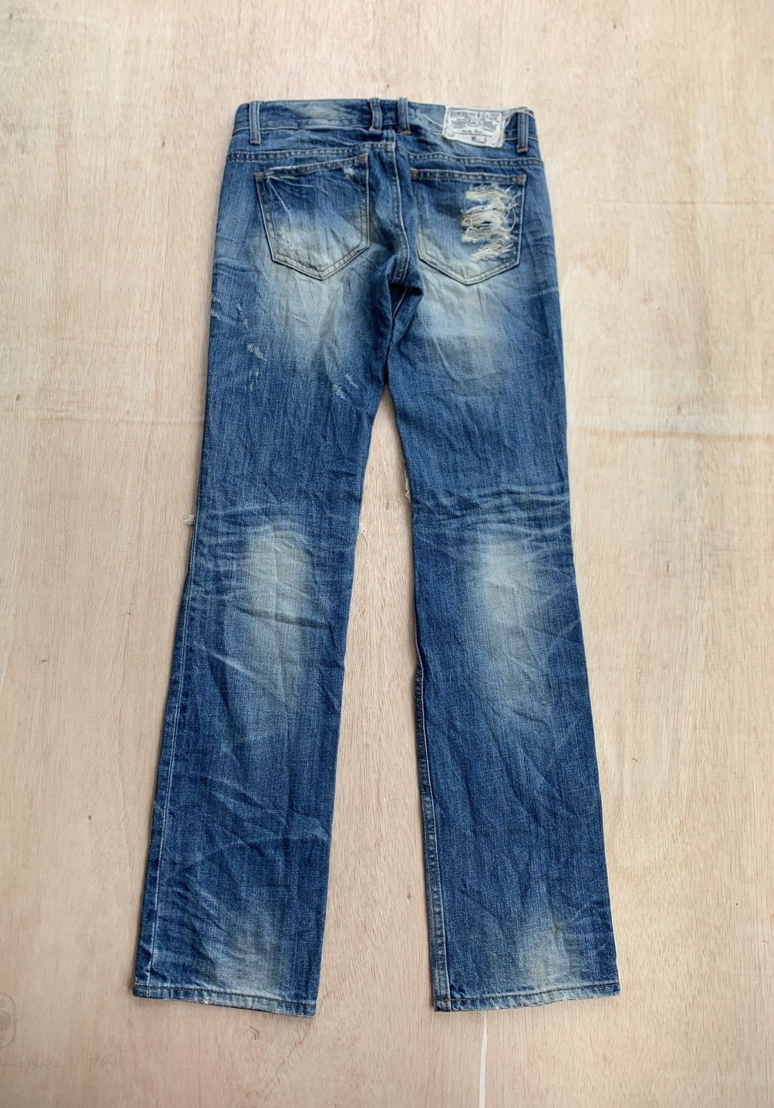 If Six Was Nine × Japanese Brand Distressed Denim Brush Hotchkiss Ifsixwasnine style Jeans Size US 30 / EU 46 - 4 Thumbnail