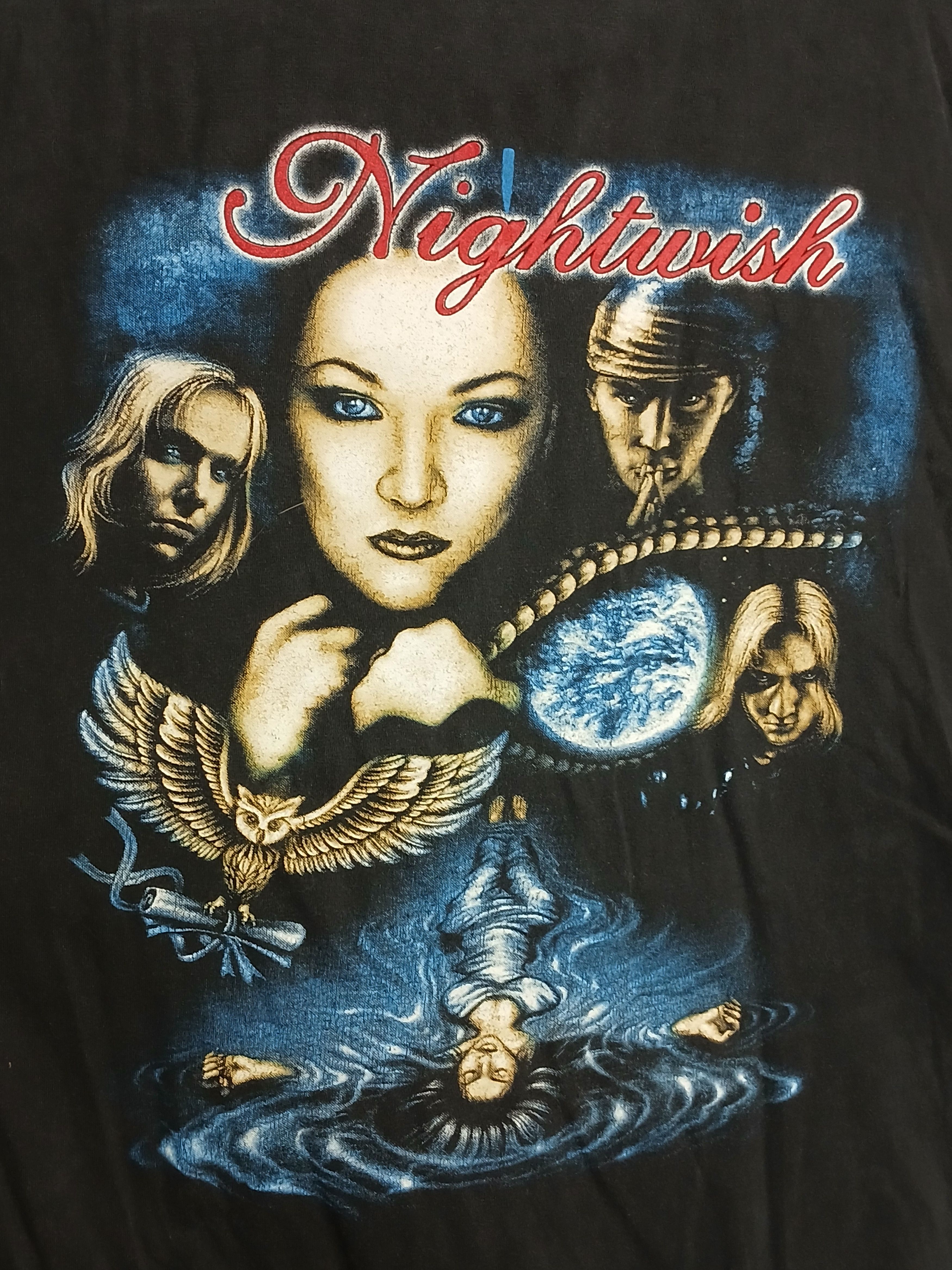 Band Tees × Vintage Vintage Nightwish Single Stitch T-Shirt Size US XL / EU 56 / 4 - 4 Thumbnail