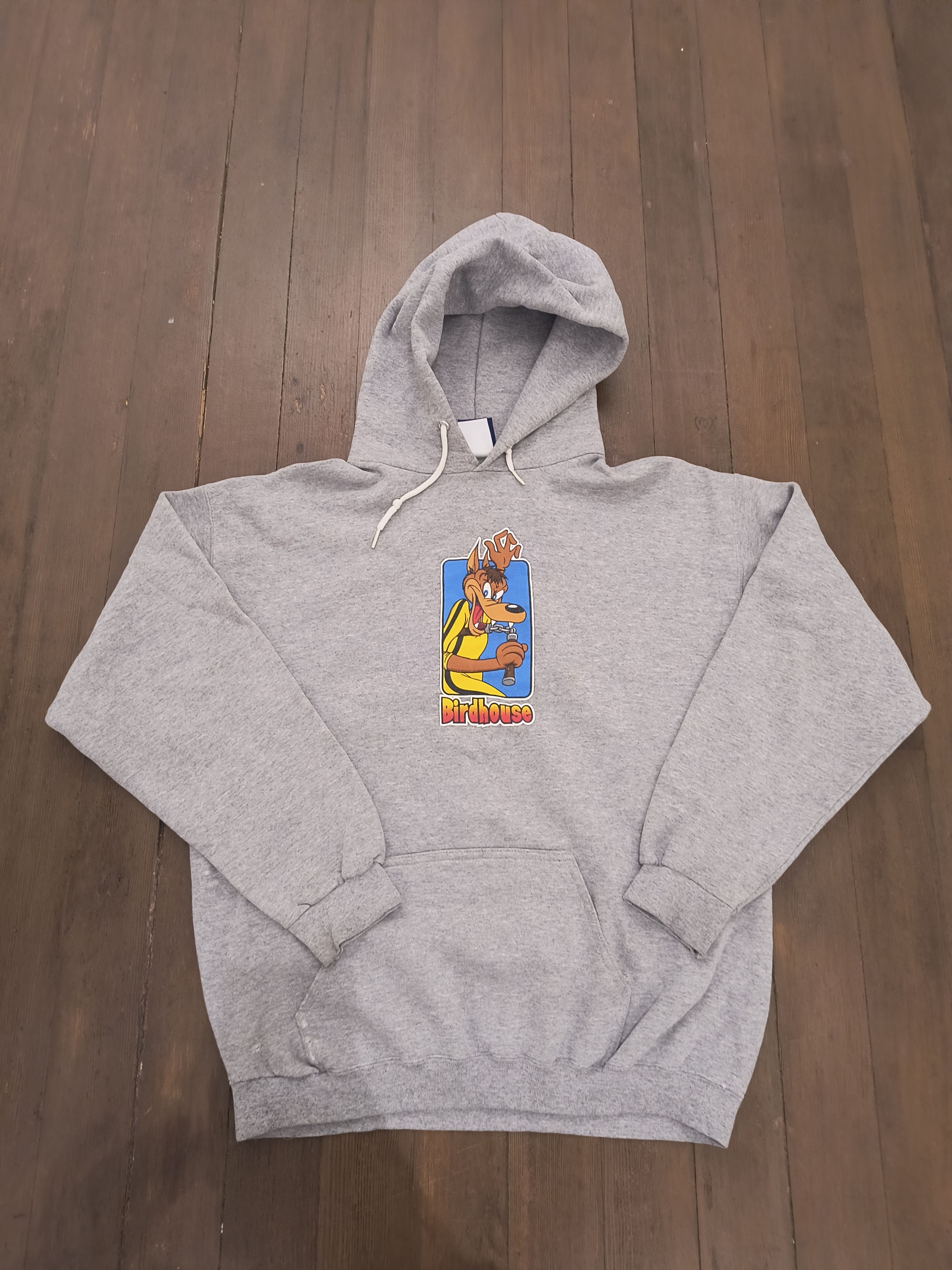 Tony Hawk Birdhouse Skateboards Rare Vintage Hoodie Bruce Lee Coyote