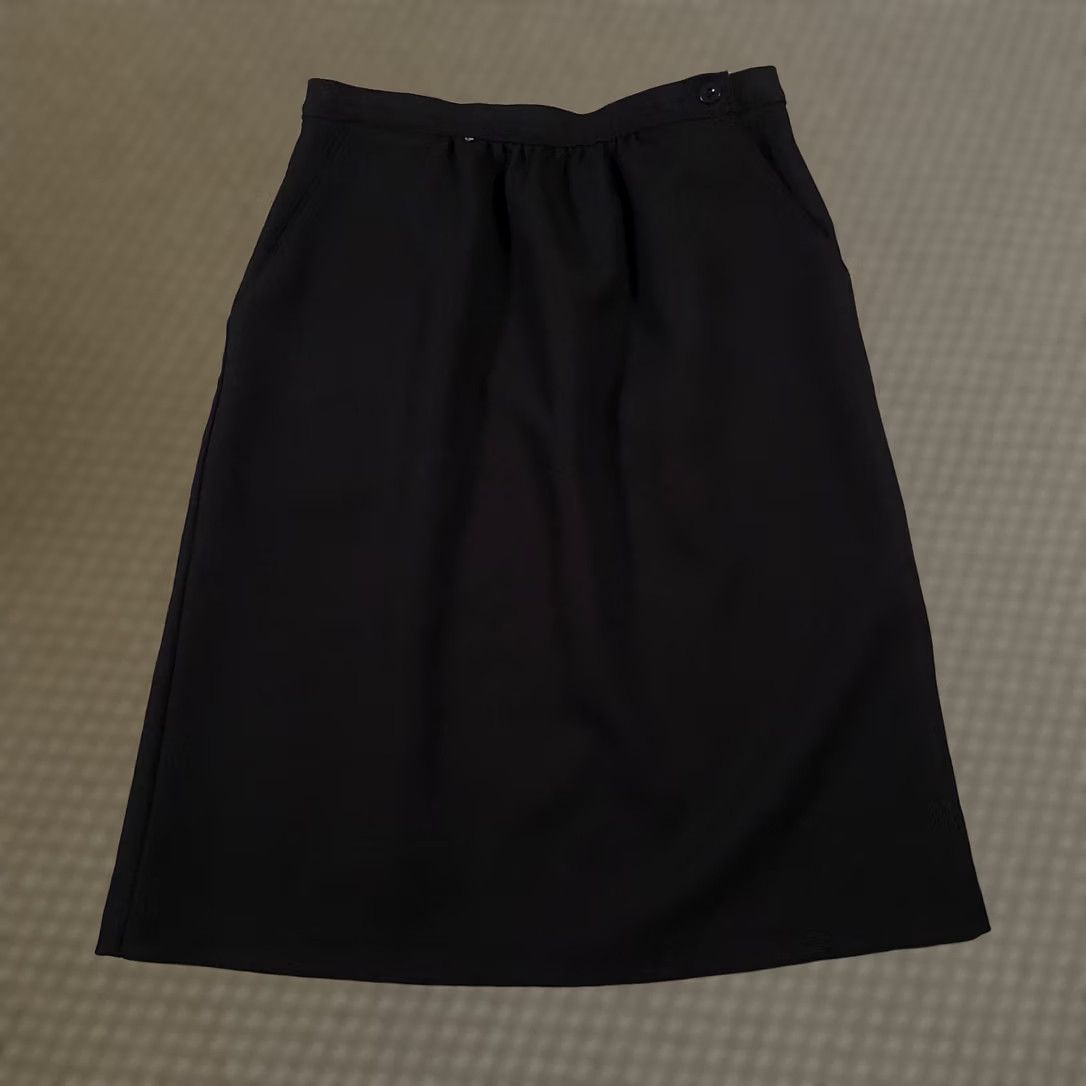 Vintage VINTAGE JC Penny Skirt Women's 14 Black Pockets 80s 90s Made In USA Size 36" / US 14 / IT 50 - 1 Thumbnail