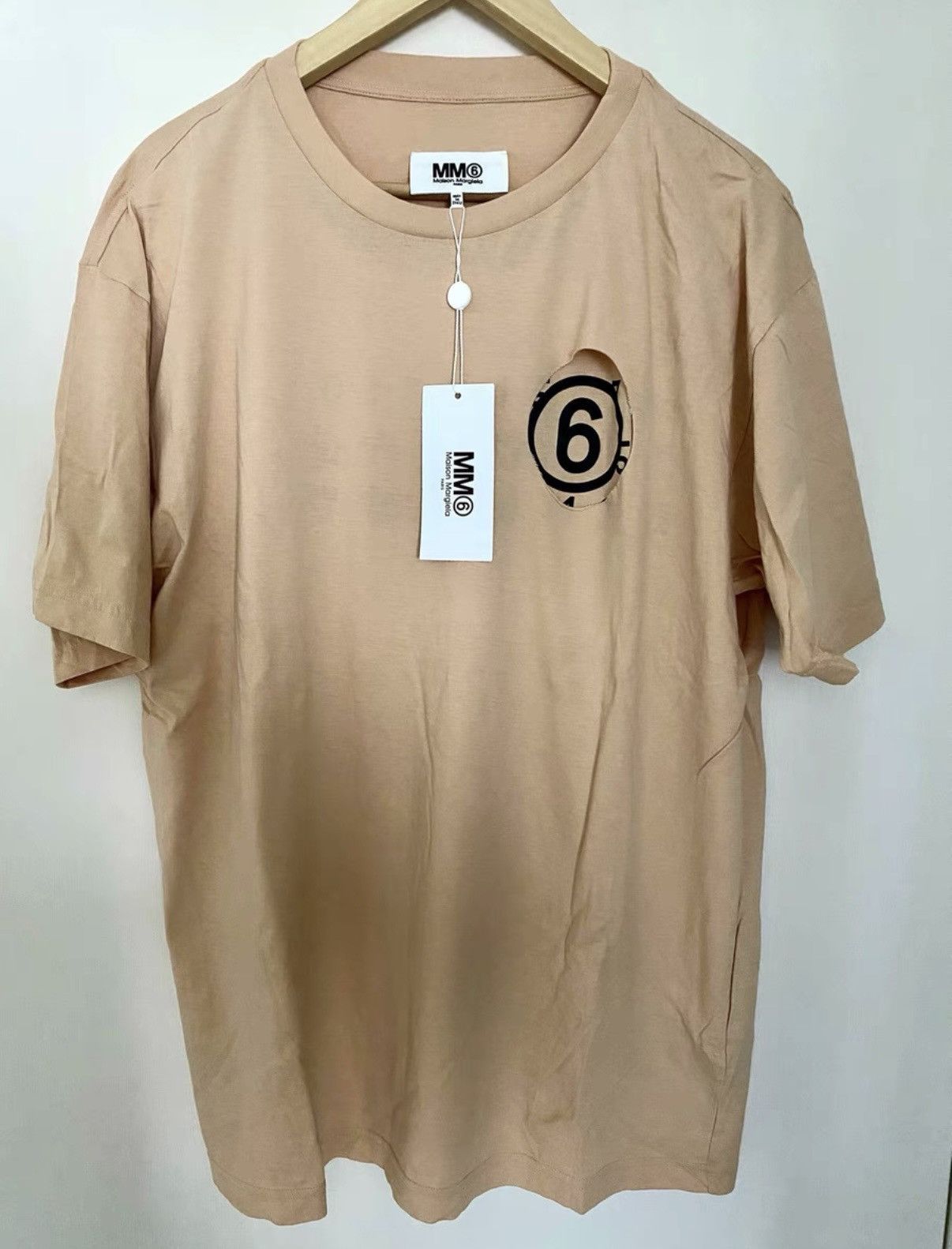 MM6 MM6 Maison Margiela Double-Layer Print Oversized T-Shirt Size US XS / EU 42 / 0 - 1 Thumbnail