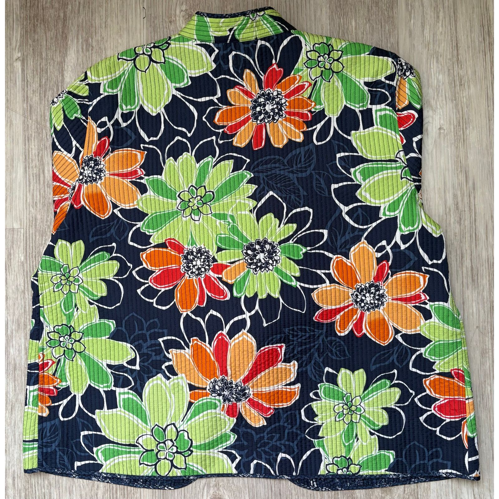 Other Alfred Dunner | Quilted Open Front Lightweight Jacket | 14P Size XL / US 12-14 / IT 48-50 - 2 Thumbnail