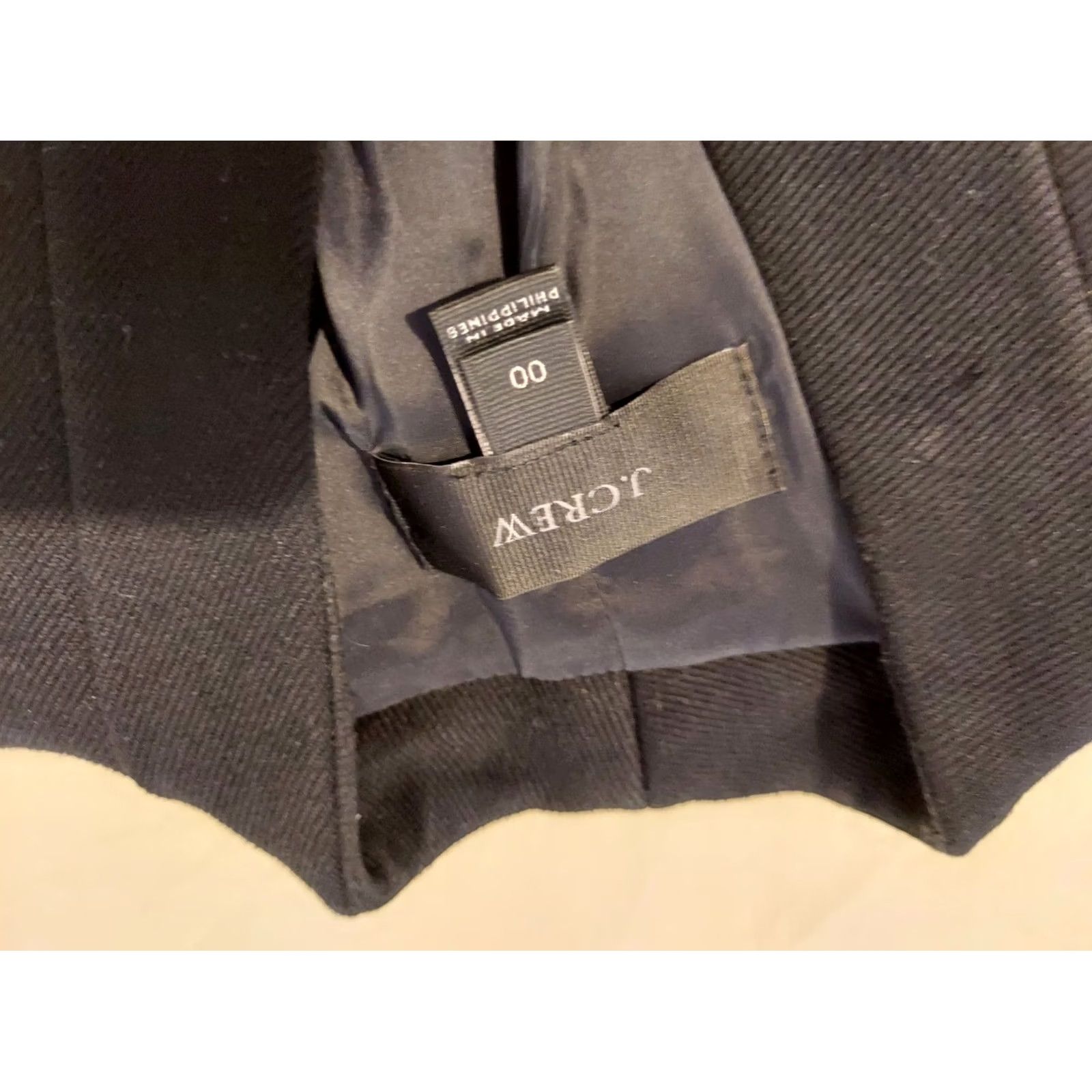 J.Crew J.CREW Black Blazer Jacket Womens Size 00 Size XXS / US 00 / IT 34 - 4 Thumbnail