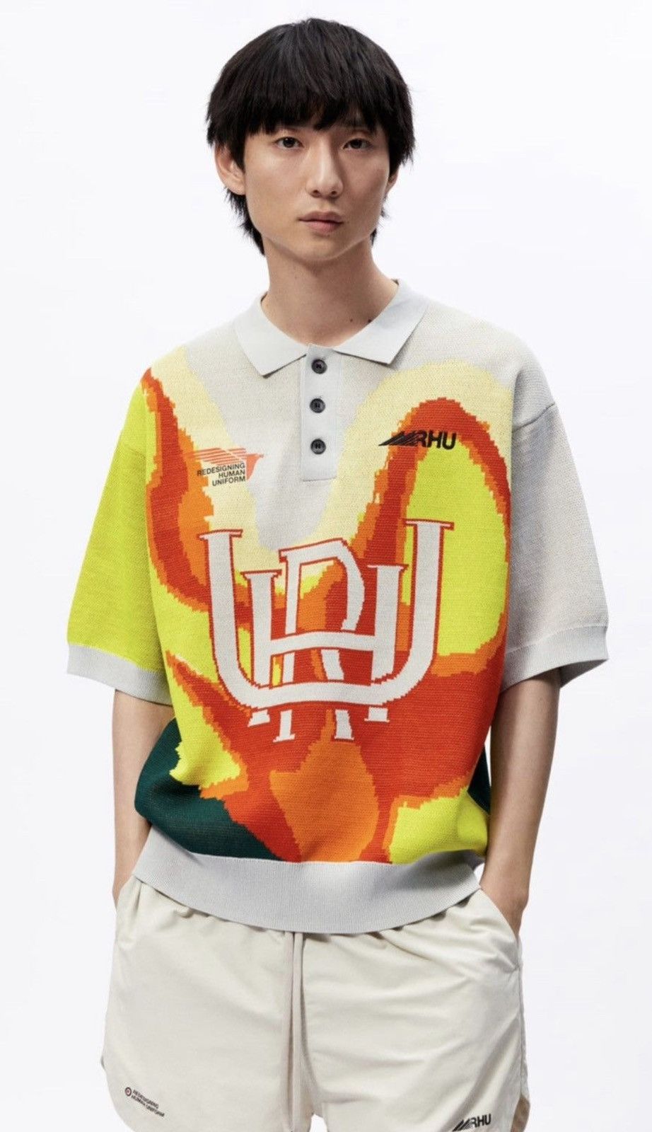 Rhude × Zara zara x ruigi “redesigning human uniform” knitted polo Size US XL / EU 56 / 4 - 10 Thumbnail