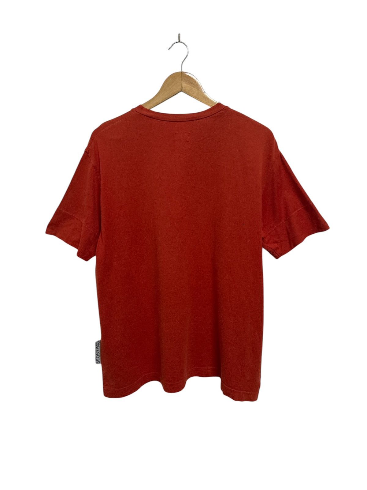 Hai Sporting Gear × Issey Miyake × Vintage Vintage Issey Miyake Hai Sporting Gear Patches Tshirt Size US M / EU 48-50 / 2 - 4 Thumbnail