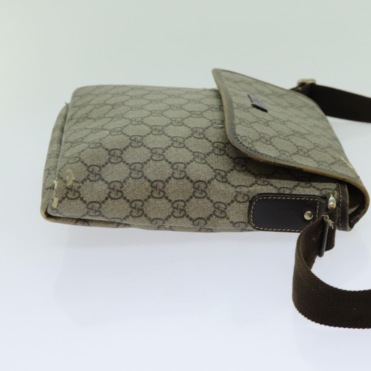 Gucci GUCCI GG Supreme Shoulder Bag Pvc Beige Size ONE SIZE - 3 Thumbnail