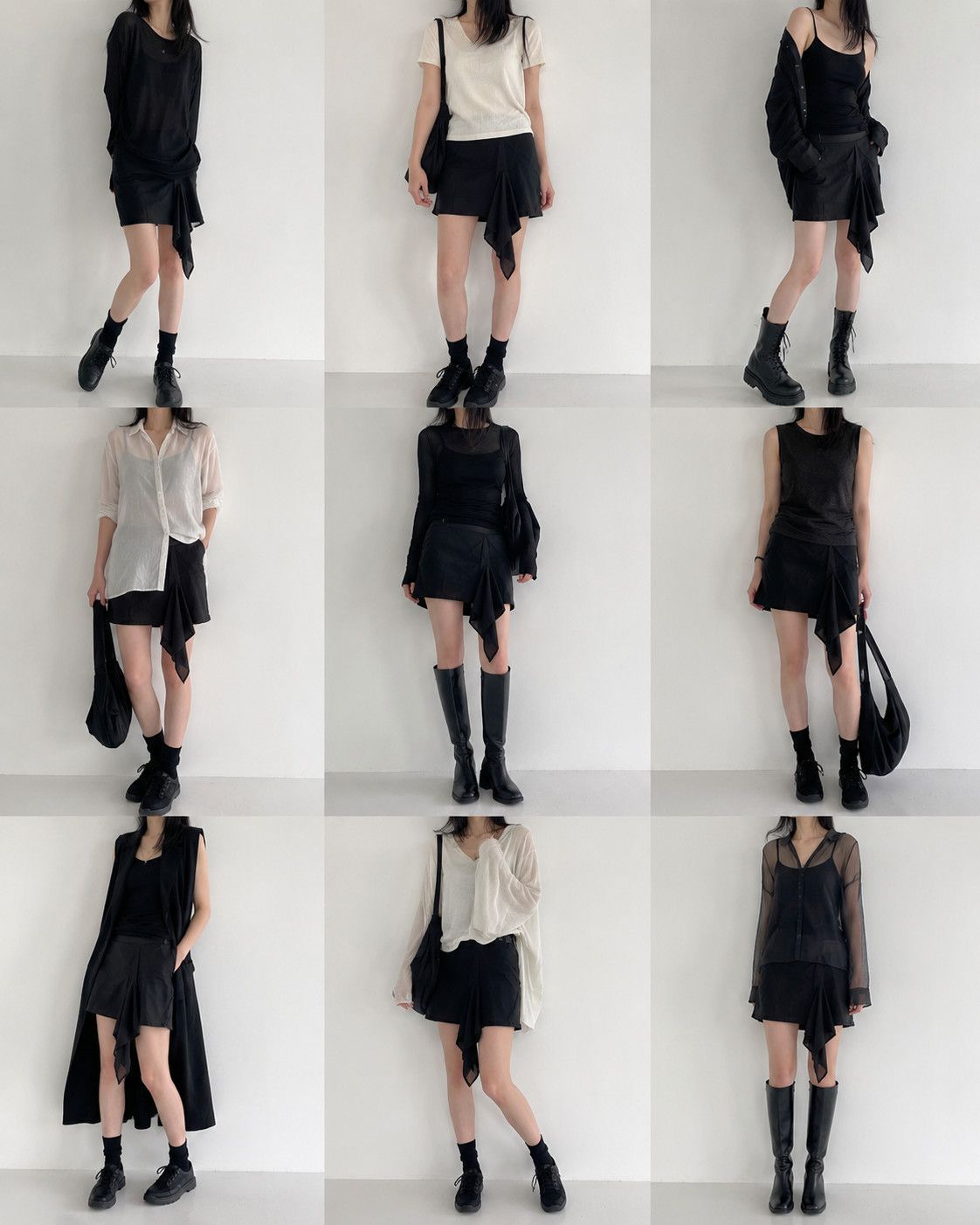 Yohji Yamamoto Yohji Yamamoto Femme - Front Draped Panel Mini Skirt Size 27" / US 4 / IT 40 - 4 Thumbnail