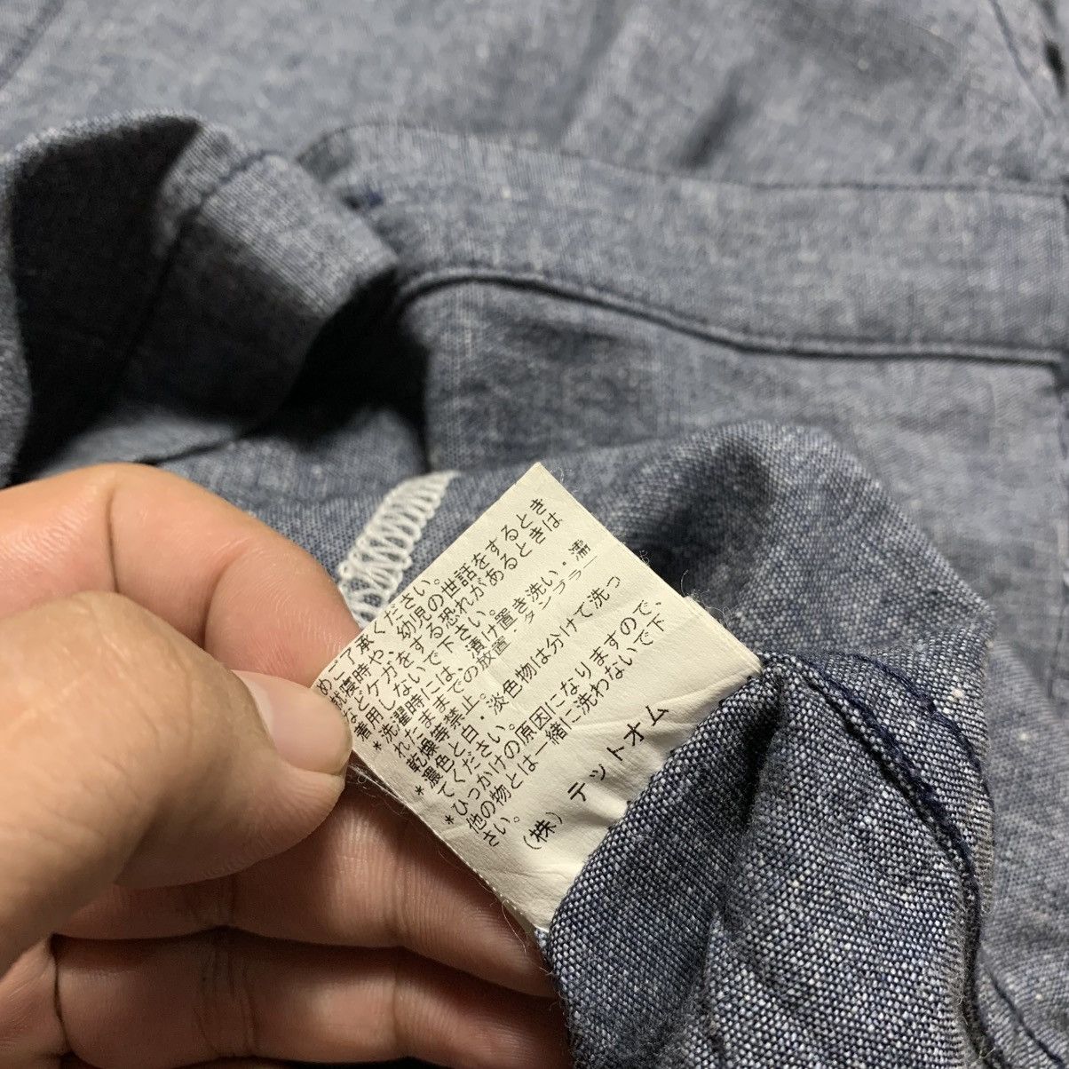 Tete Homme Vintage Tete Homme Issey Miyake 3/4 Shirt Button Up Size US M / EU 48-50 / 2 - 12 Thumbnail