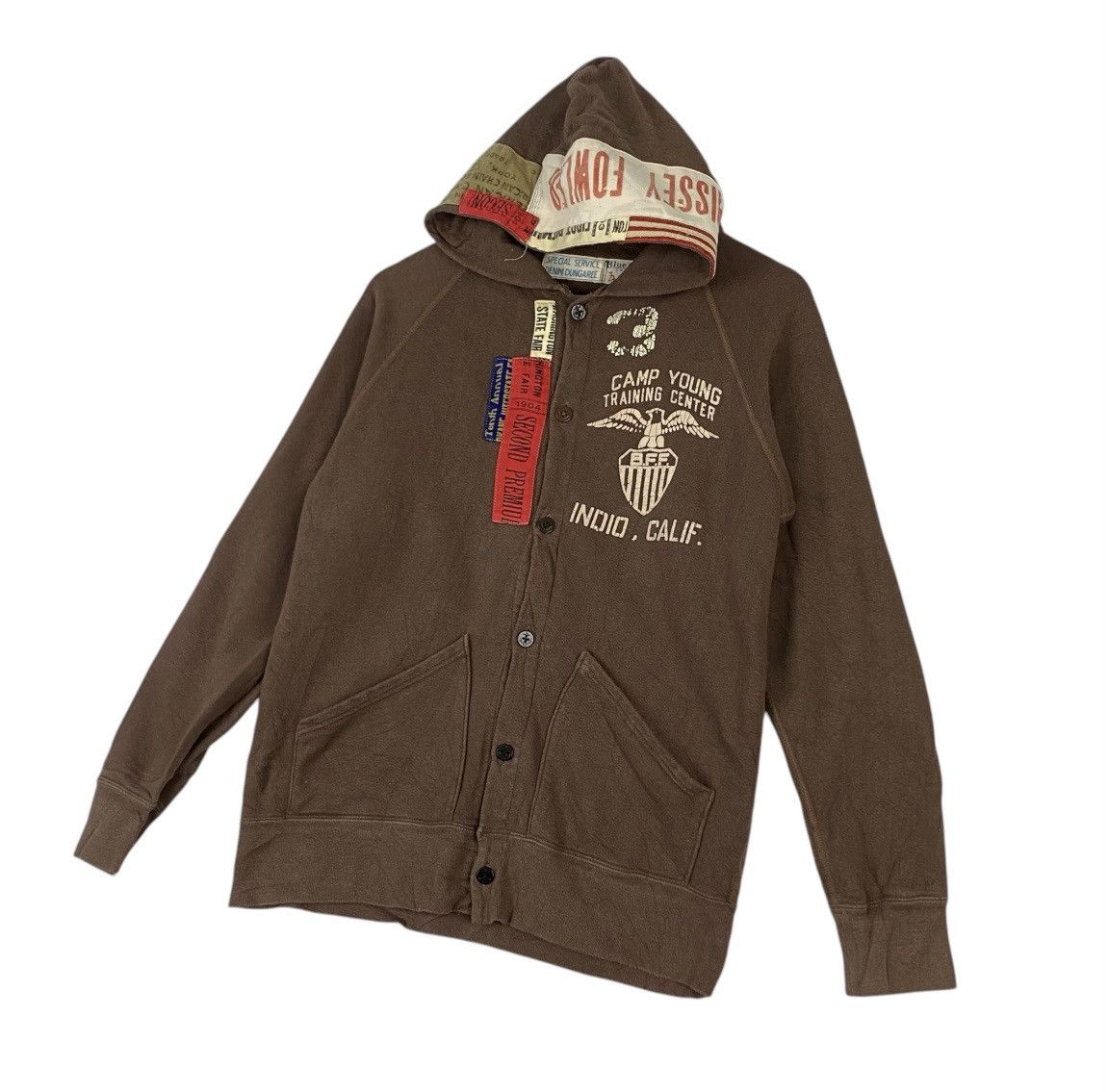Designer × Vintage Vintage rare hoodies/sweatshirt special service Size US L / EU 52-54 / 3 - 2 Thumbnail