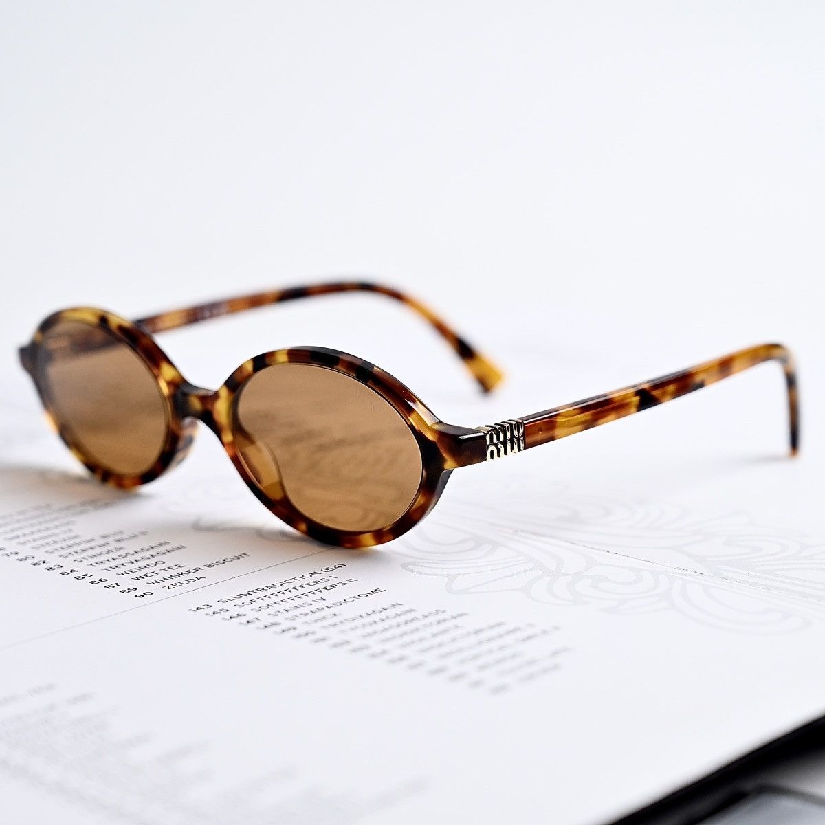 Miu Miu MIU MIU 0MU 04ZS SUNGLASSES Size ONE SIZE - 2 Thumbnail