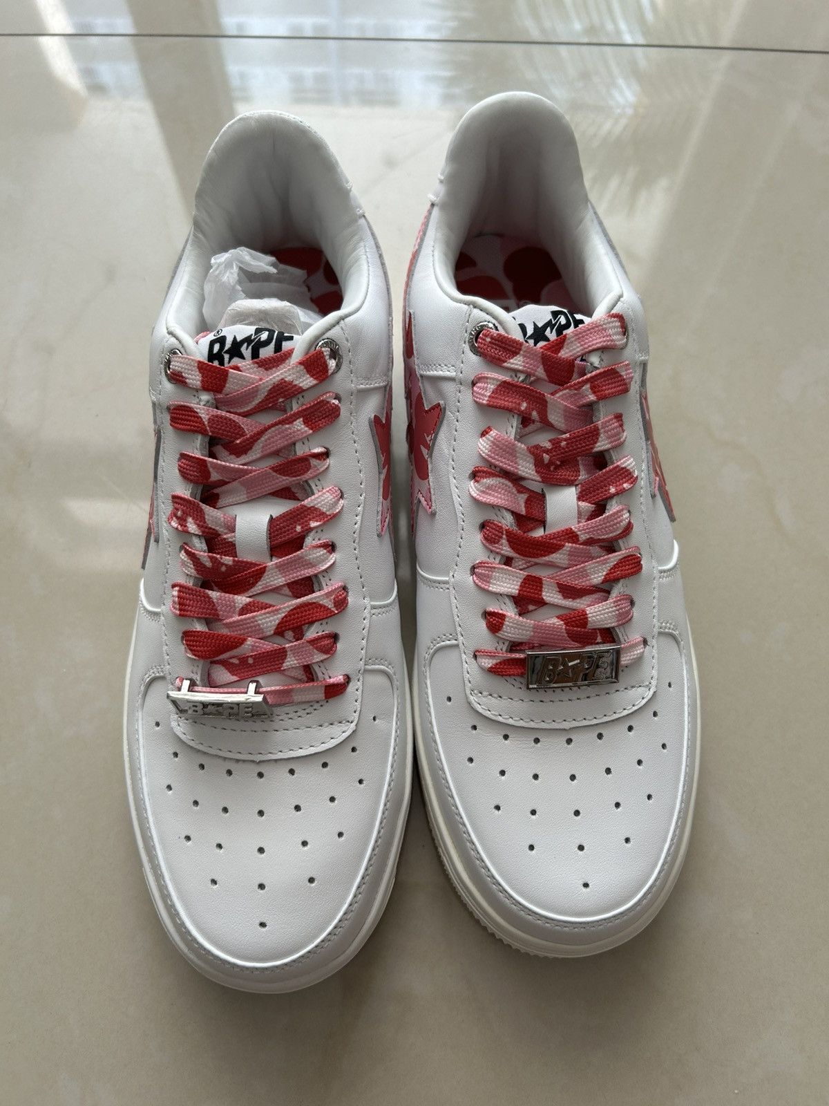 Bape Bape Sta Pink Camo Shoe 2021 Size US 9 / EU 42 - 3 Thumbnail