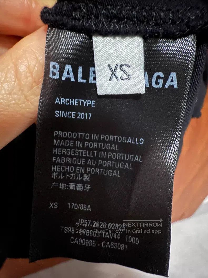 Balenciaga Balenciaga Coke wave print T-shirt Size US XS / EU 42 / 0 - 5 Thumbnail