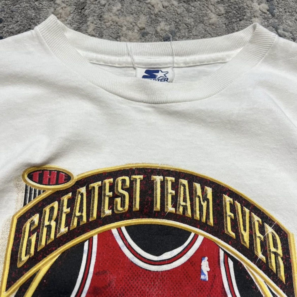 Starter Chicago Bulls Starter 1996 Shirt Size Medium Size US M / EU 48-50 / 2 - 3 Thumbnail