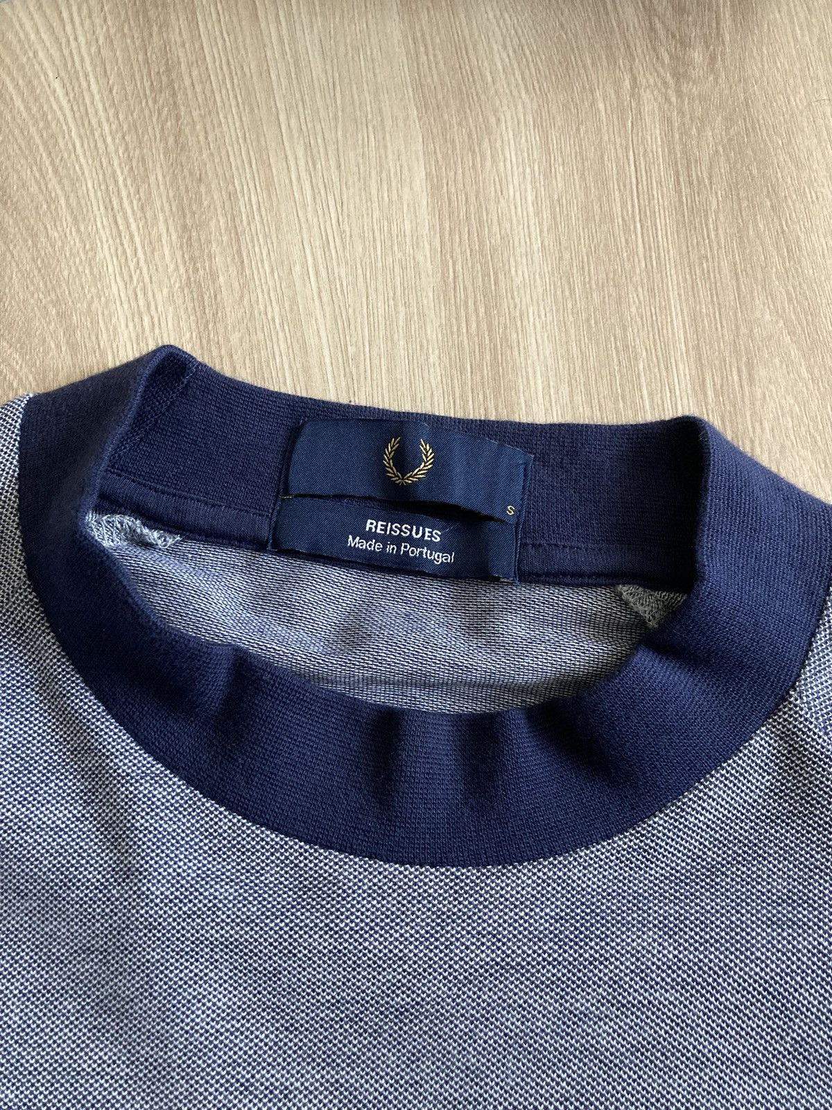 Fred Perry Vintage Fred Perry Reissues Two Tone T-shirt Size US M / EU 48-50 / 2 - 6 Thumbnail