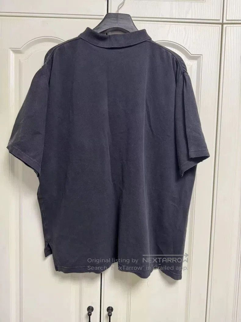 Balenciaga Balenciaga Black Wheat Embroidery Polo. Size US M / EU 48-50 / 2 - 6 Thumbnail