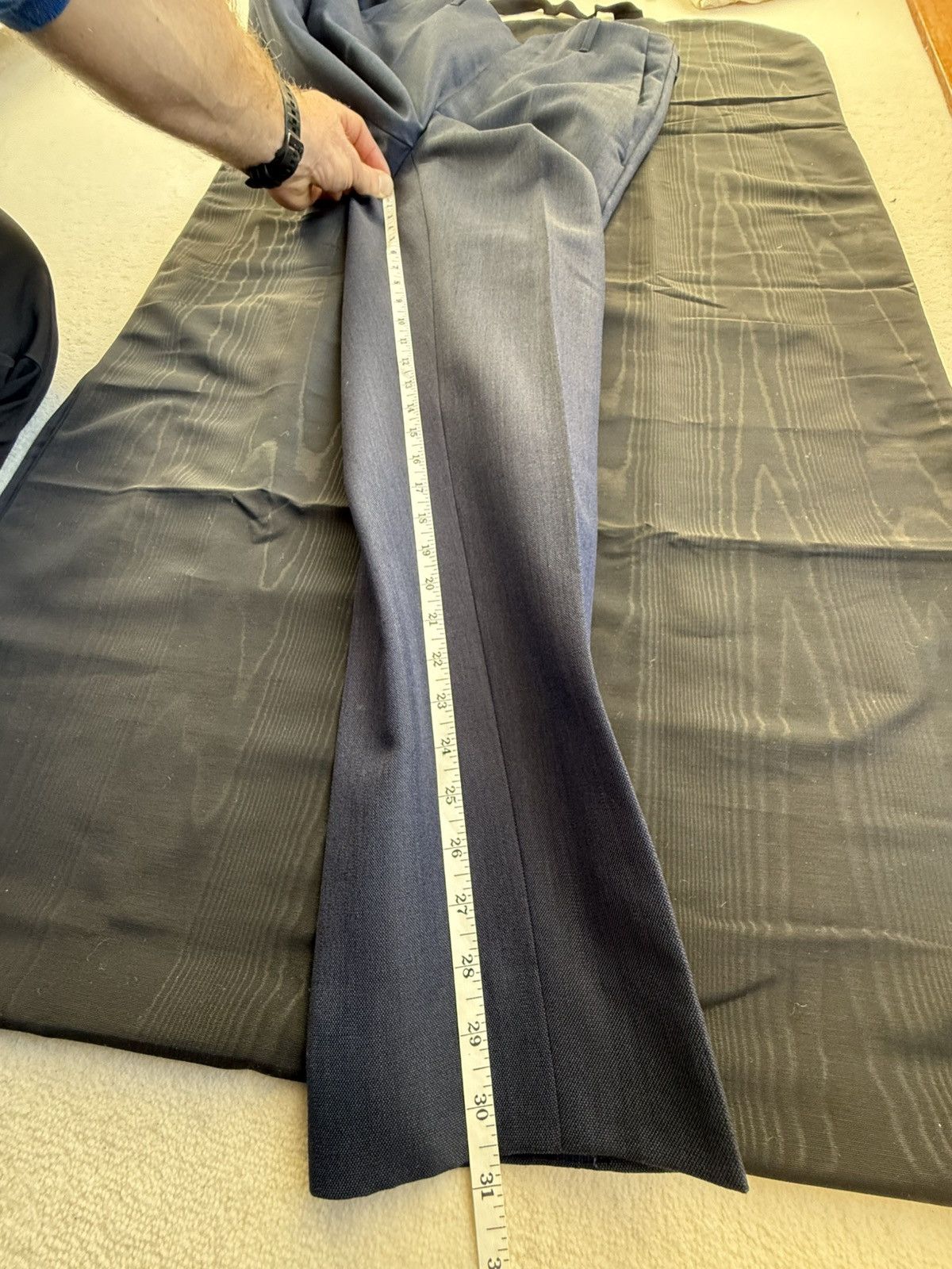Dior Grail Dior KVA blue notch lapel unstructured blue suit 48 Size 38R - 20 Thumbnail