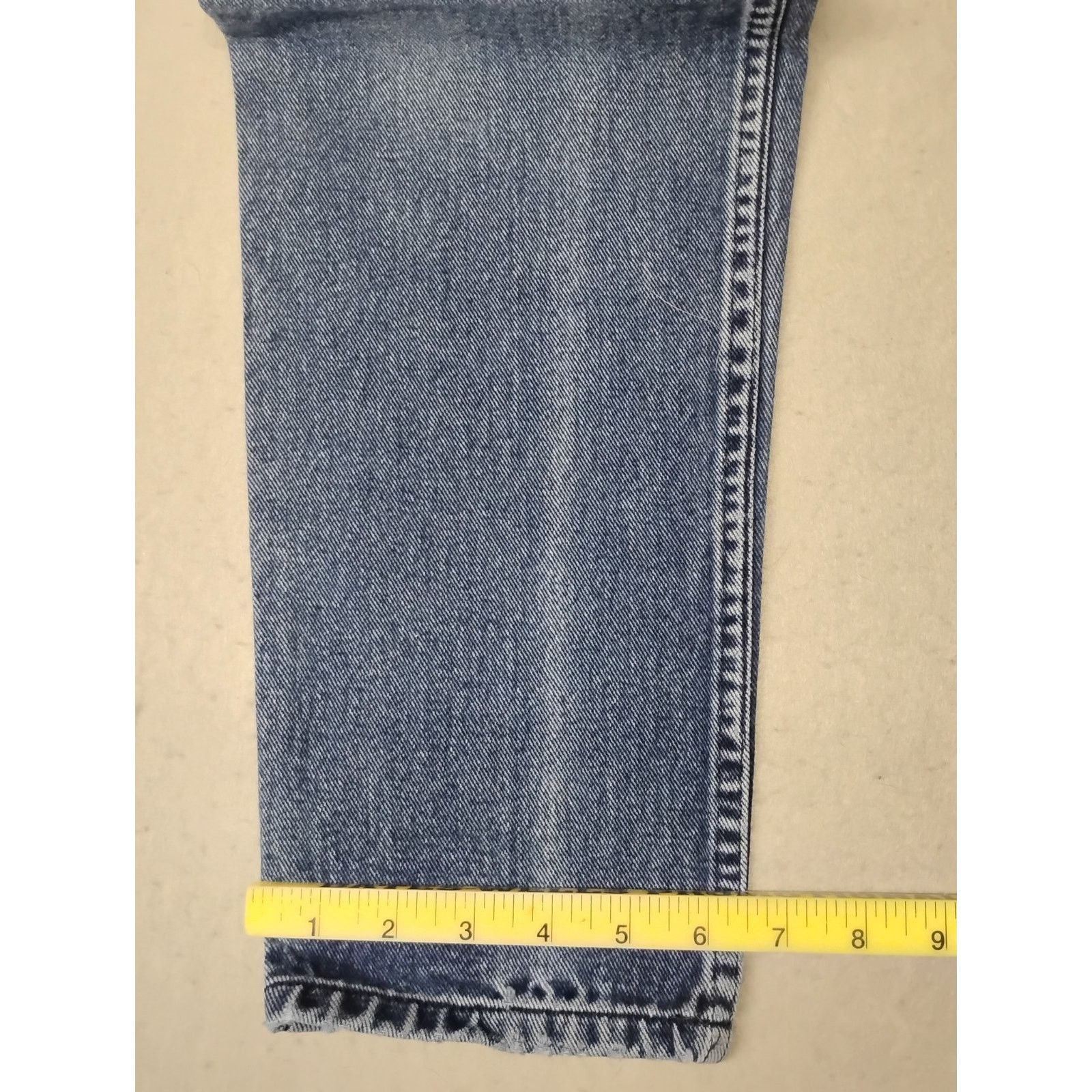 St. Johns Bay Saint Johns Bay (8) Womens Vintage Straight Blue Denim Jeans Size 30" / US 8 / IT 44 - 3 Thumbnail