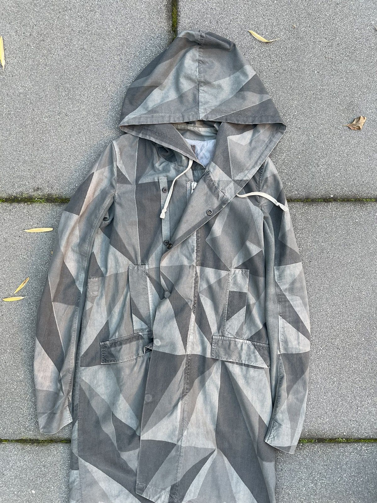 Rick Owens Rick owens ss13 geometric camo parka Size M / US 6-8 / IT 42-44 - 3 Thumbnail