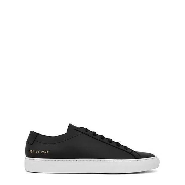 image of Common Projects O1G2R1Mq0324 Achilles Sneakers In Black & White in Black/White, Men's (Size 12)