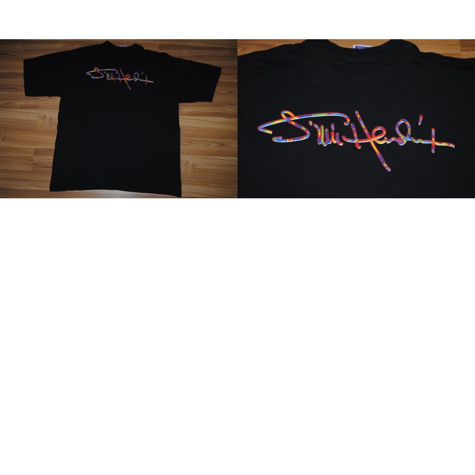 Vintage VTG JIMI HENDRIX ISLAND SHIRTWORKS 1996 T-SHIRT BLACK XL Mens Shirts Size US XL / EU 56 / 4 - 8 Thumbnail