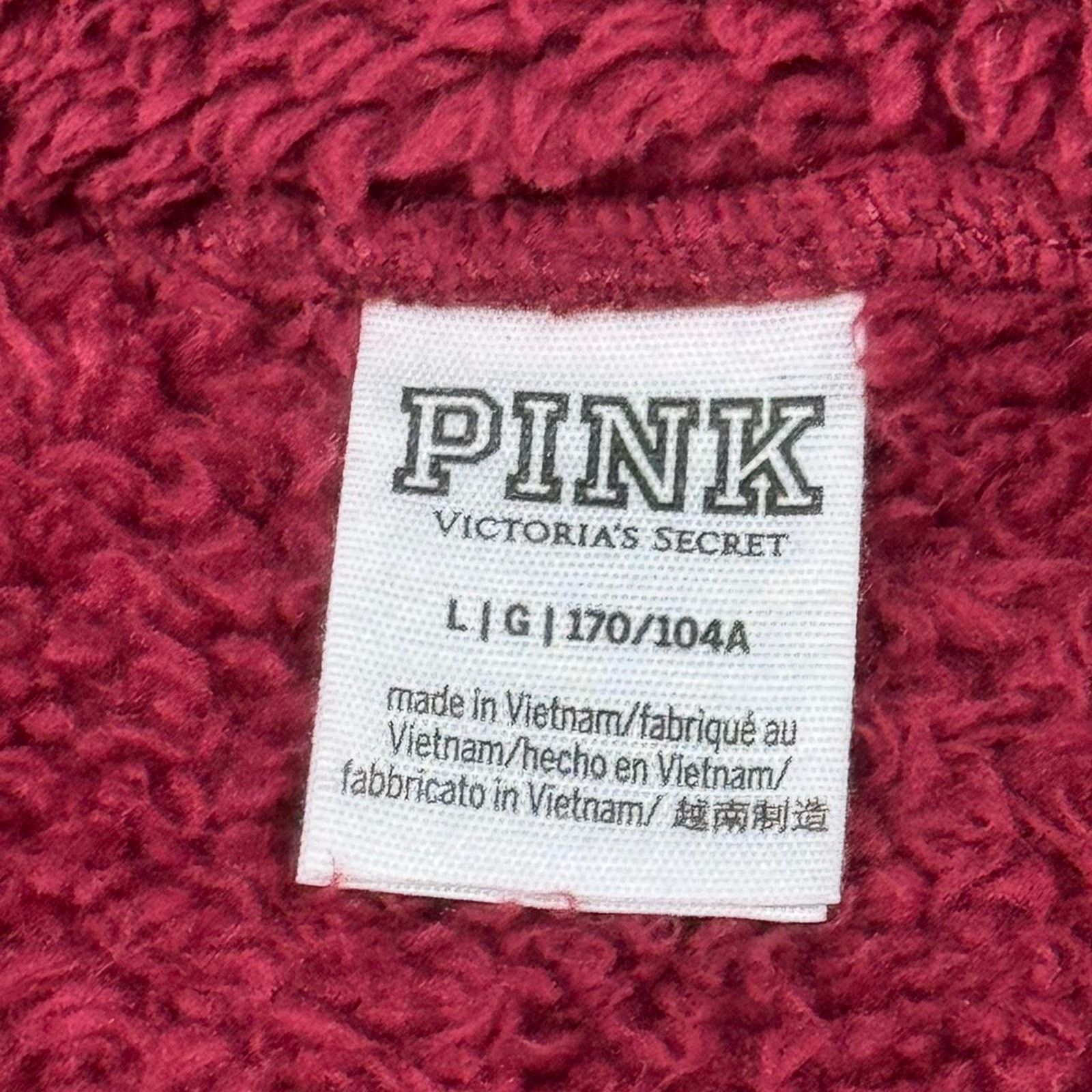 Victoria's Secret × Vintage VINTAGE Y2K PINK BY VICTORIA SECRET FAUX FUR JACKET: Size US L / EU 52-54 / 3 - 3 Thumbnail