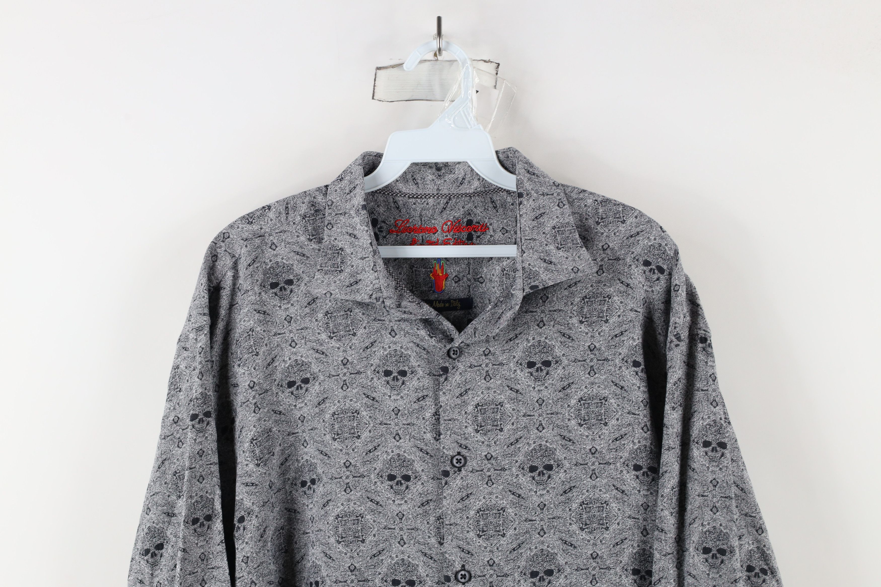 Luchiano Visconti × Vintage Luciano Visconti Limited Edition Collared Button Shirt Size US XL / EU 56 / 4 - 2 Thumbnail